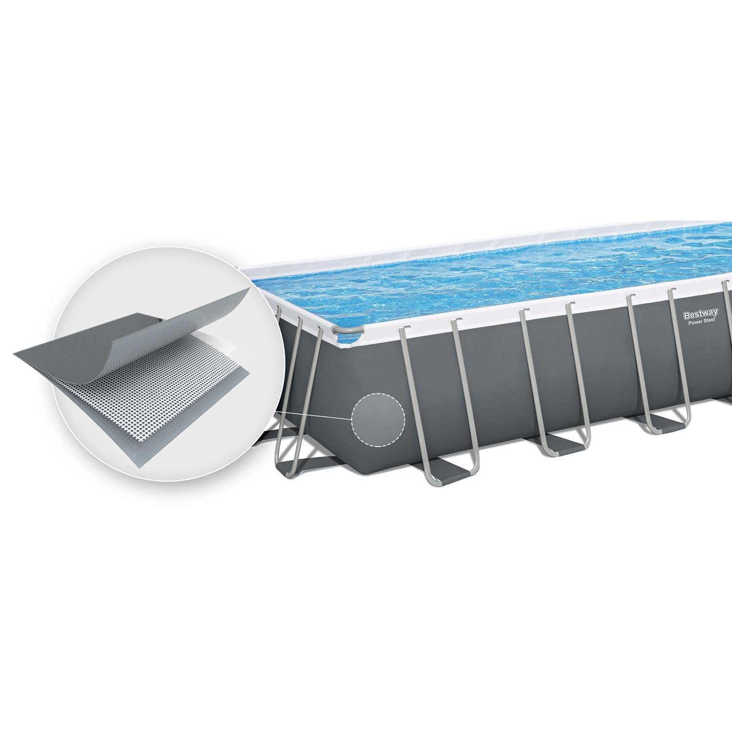 Raamiga aiabassein 732 x 36 x 132 cm 11 ühes Bestway 56475 - Image 4