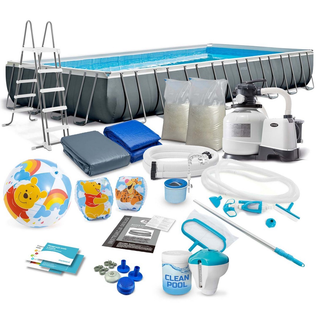 Raamiga aiabassein 975 x 488 x 132 cm 21-in-1 INTEX 26374 + TASUTA tõukeratas - Image 10