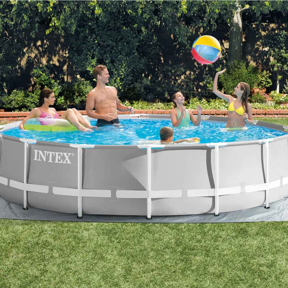 Raamiga aiabassein 427 x 107 cm 12-ühes INTEX 26720GN - Image 2