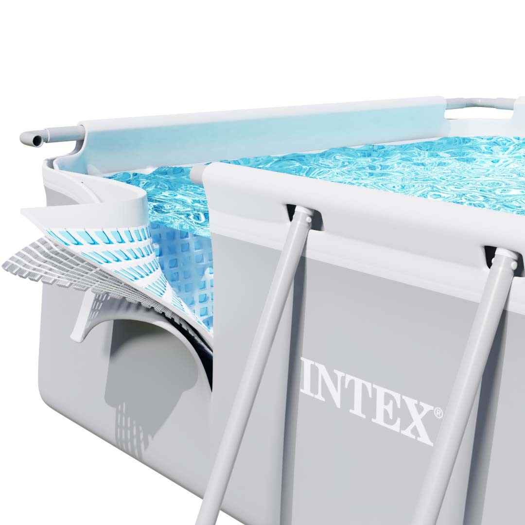 Raamiga aiabassein 400 x 200 x 100 cm 17-in-1 INTEX 26788 + mullimasin TASUTA - Image 3