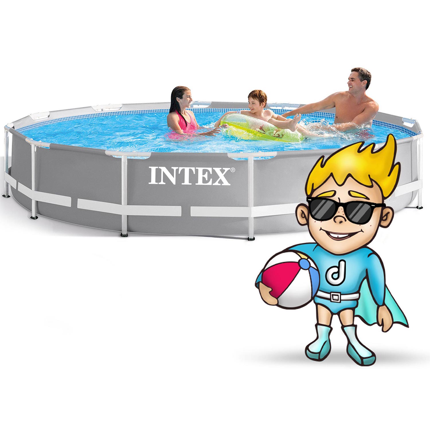 Prismaraam 366 x 99 cm 10-ühes INTEX 26716 - Image 2