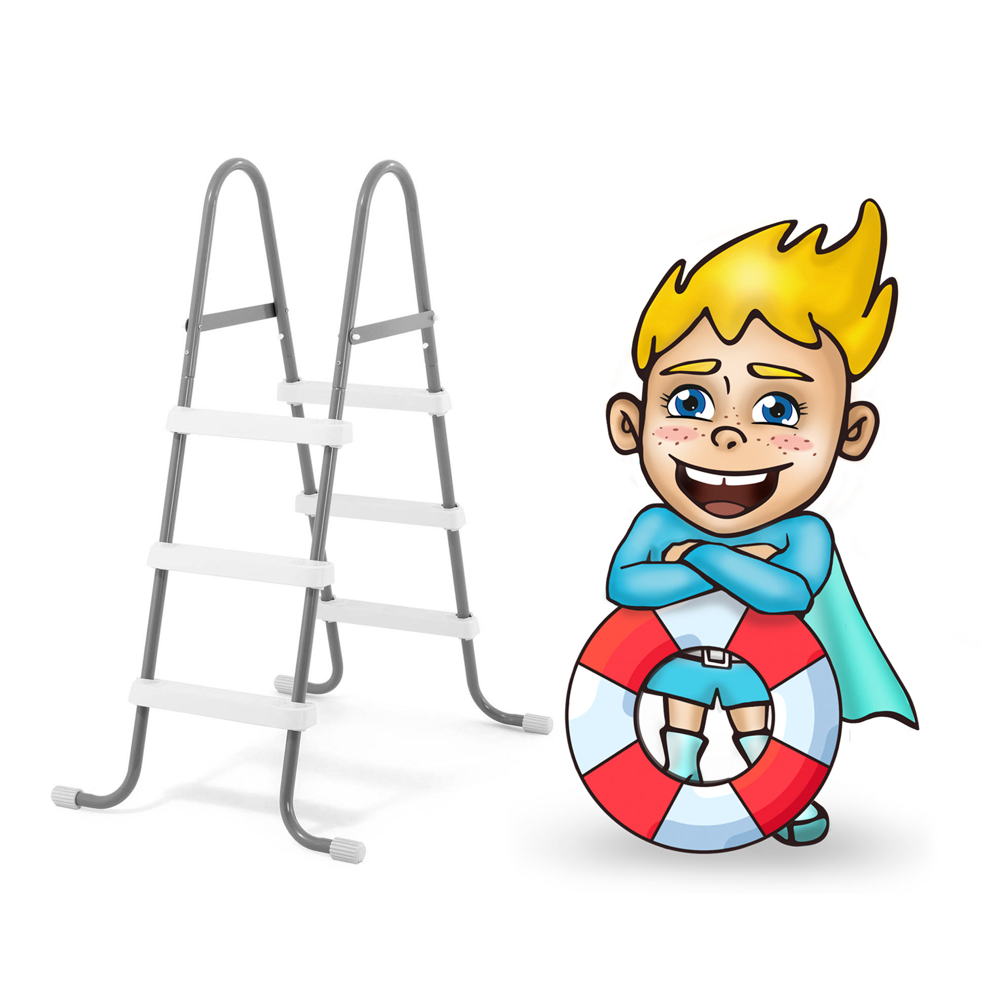 Prismaraamiga aiabassein 300 x 175 x 80 cm 4-ühes INTEX 26784 - Image 6