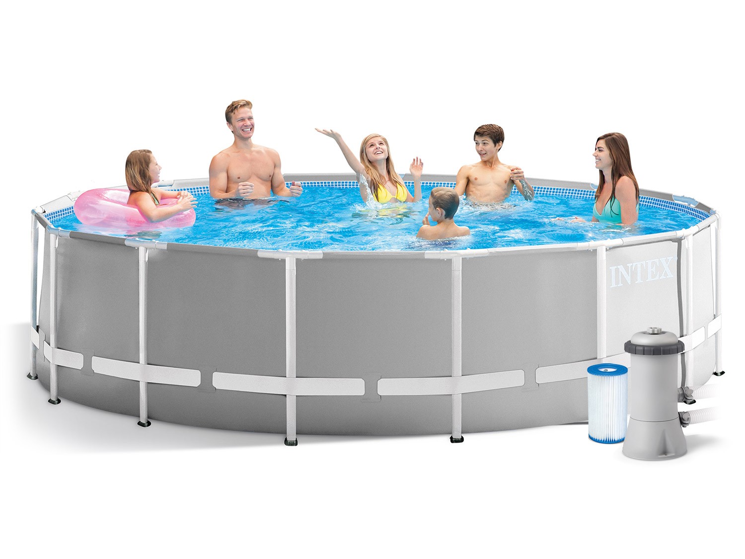 Raamiga aiabassein 457 x 122 cm 17in1 INTEX 26726 - Image 3