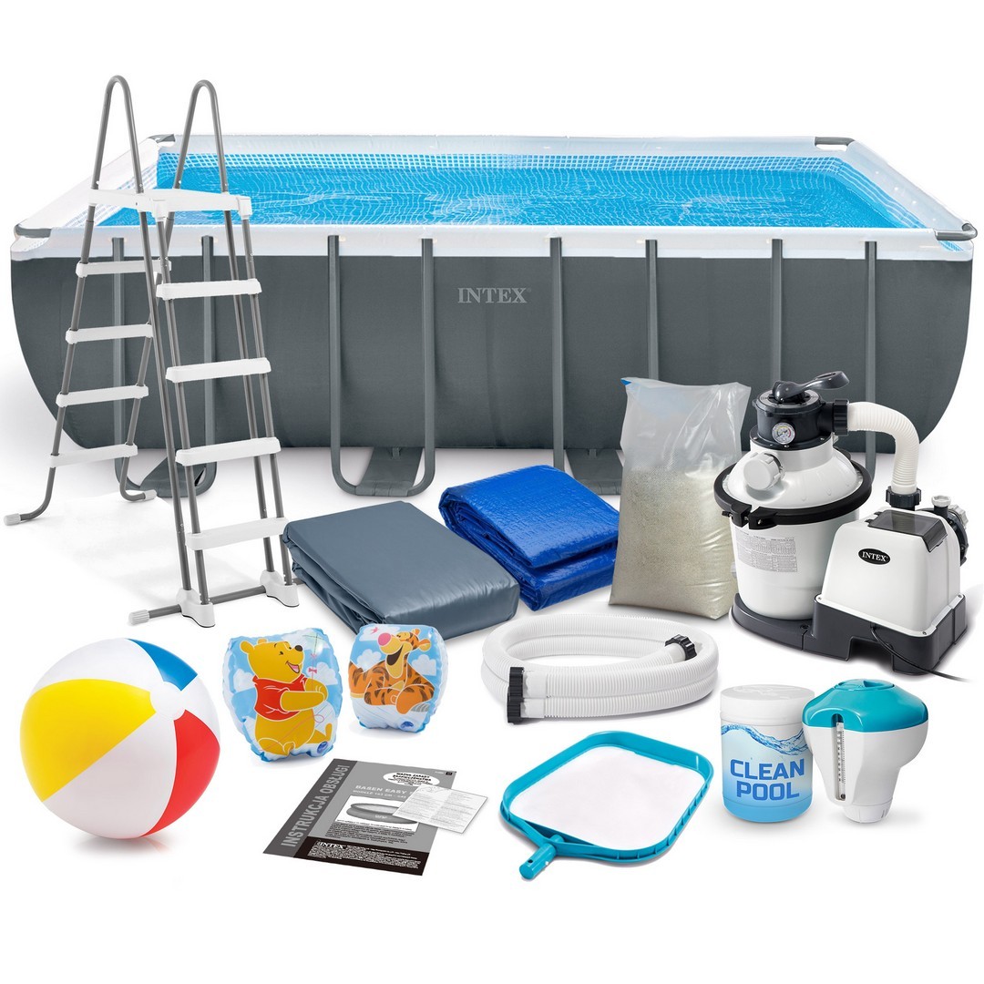Raamiga aiabassein 549 x 274 x 132 cm 18-in-1 INTEX 26356