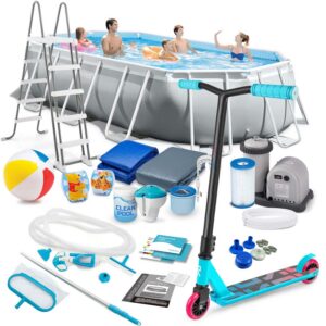 Ristkülikukujuline bassein 503x274x122cm 21in1 Intex 26796 + TASUTA tõukeratas