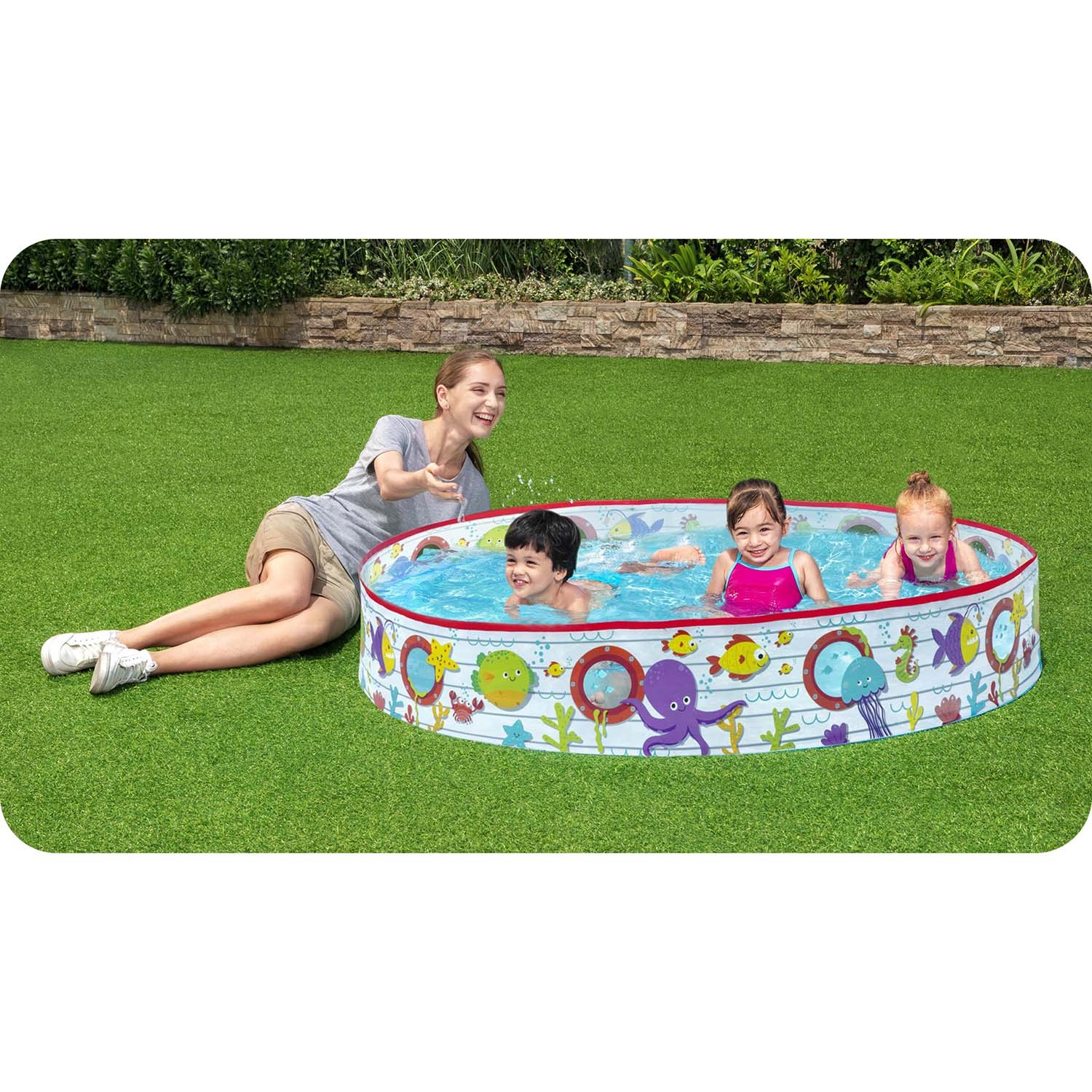 Lastebassein kaladega 152 x 25 cm Bestway 55029 - Image 4