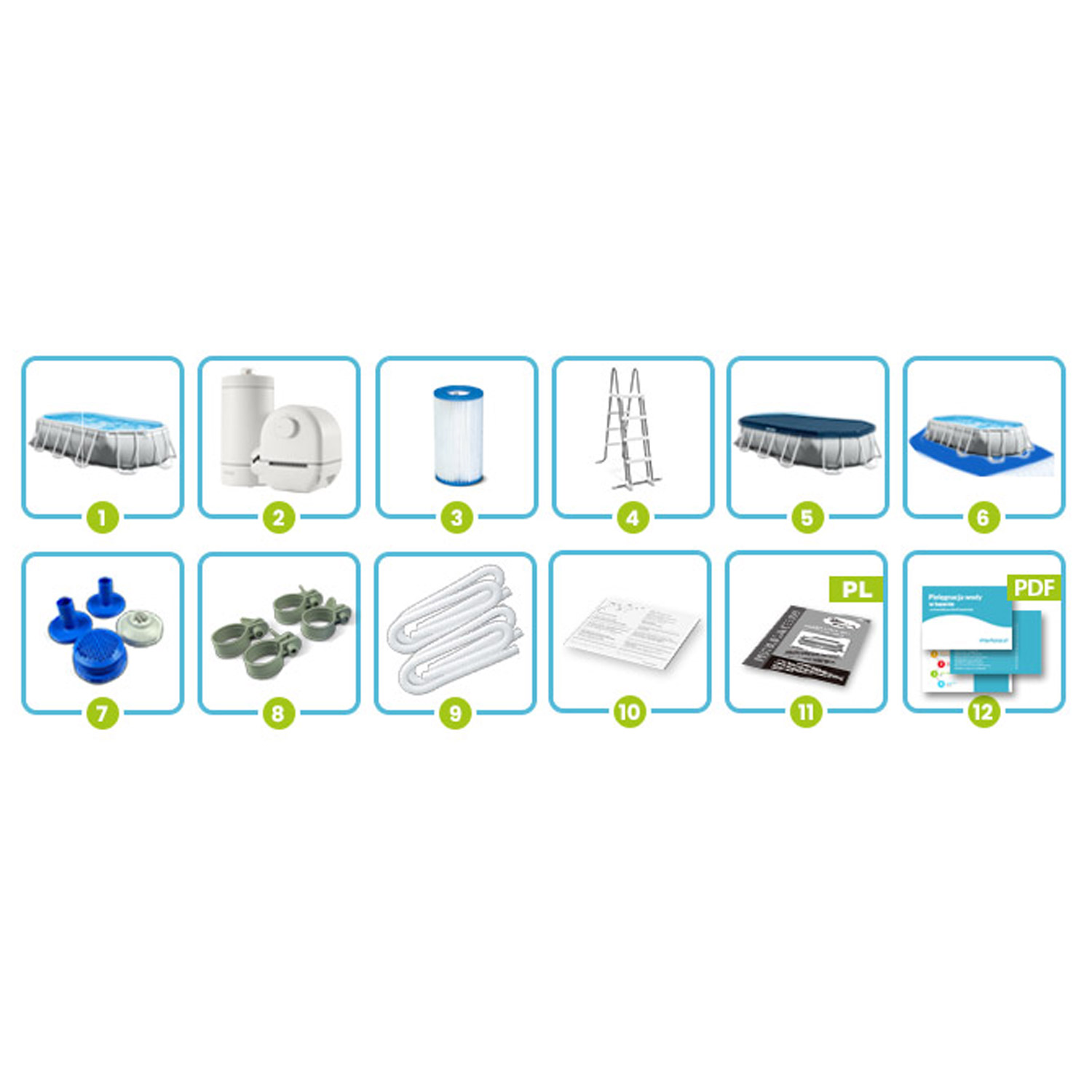 Raambassein 503x274x122cm 12in1 INTEX 26796 - Image 11