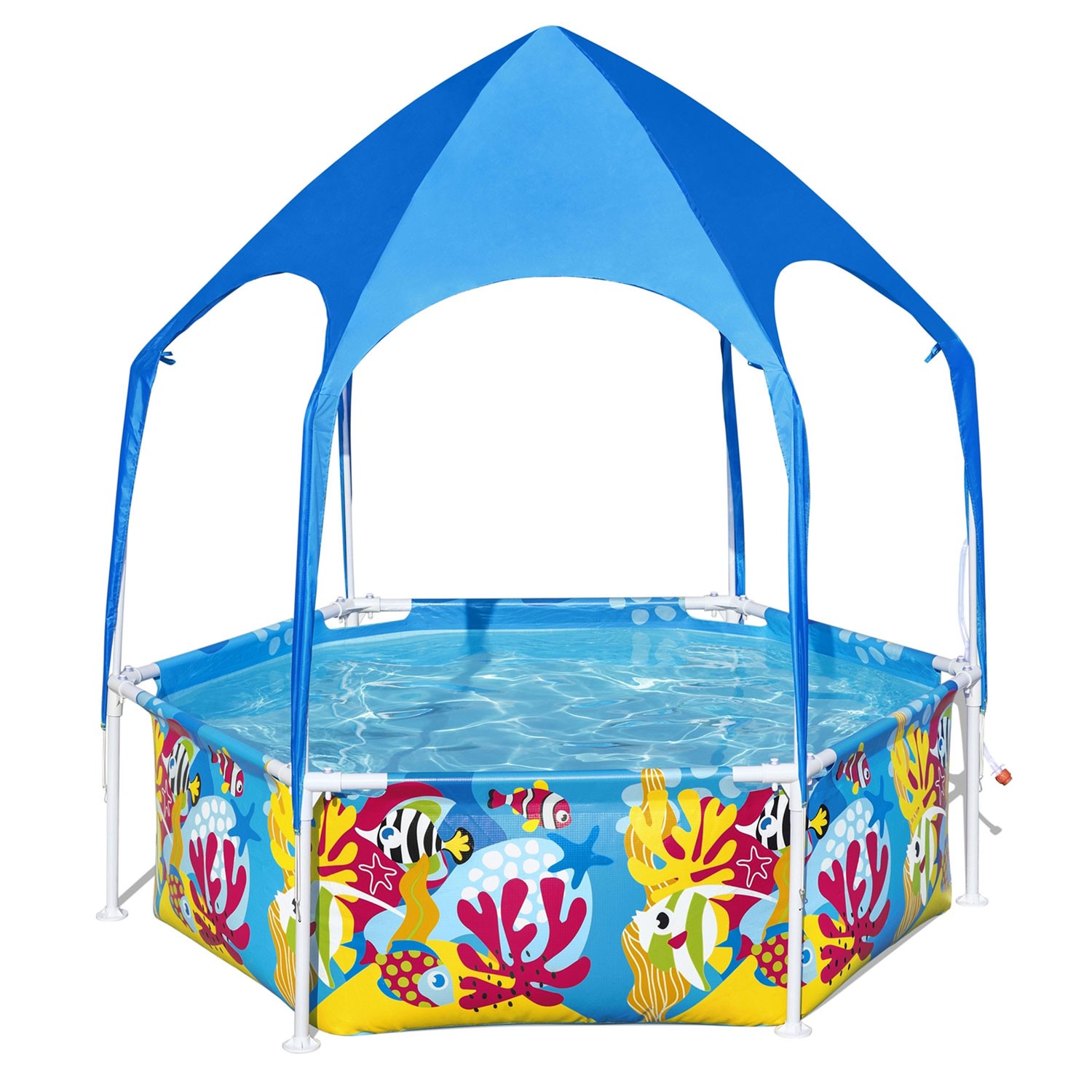 Laste raambassein katusega 183 x 51 cm Bestway 5618T - Image 3