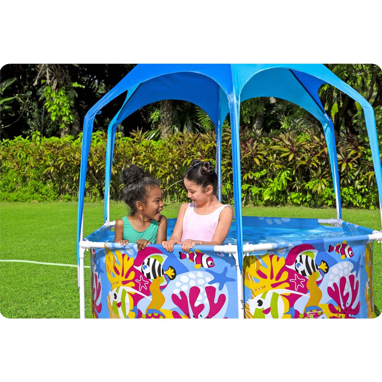 Laste raambassein katusega 183 x 51 cm Bestway 5618T - Image 9