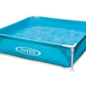 Mini raambassein lastele türkiissinine 122 x 122 x 30 cm INTEX 57173