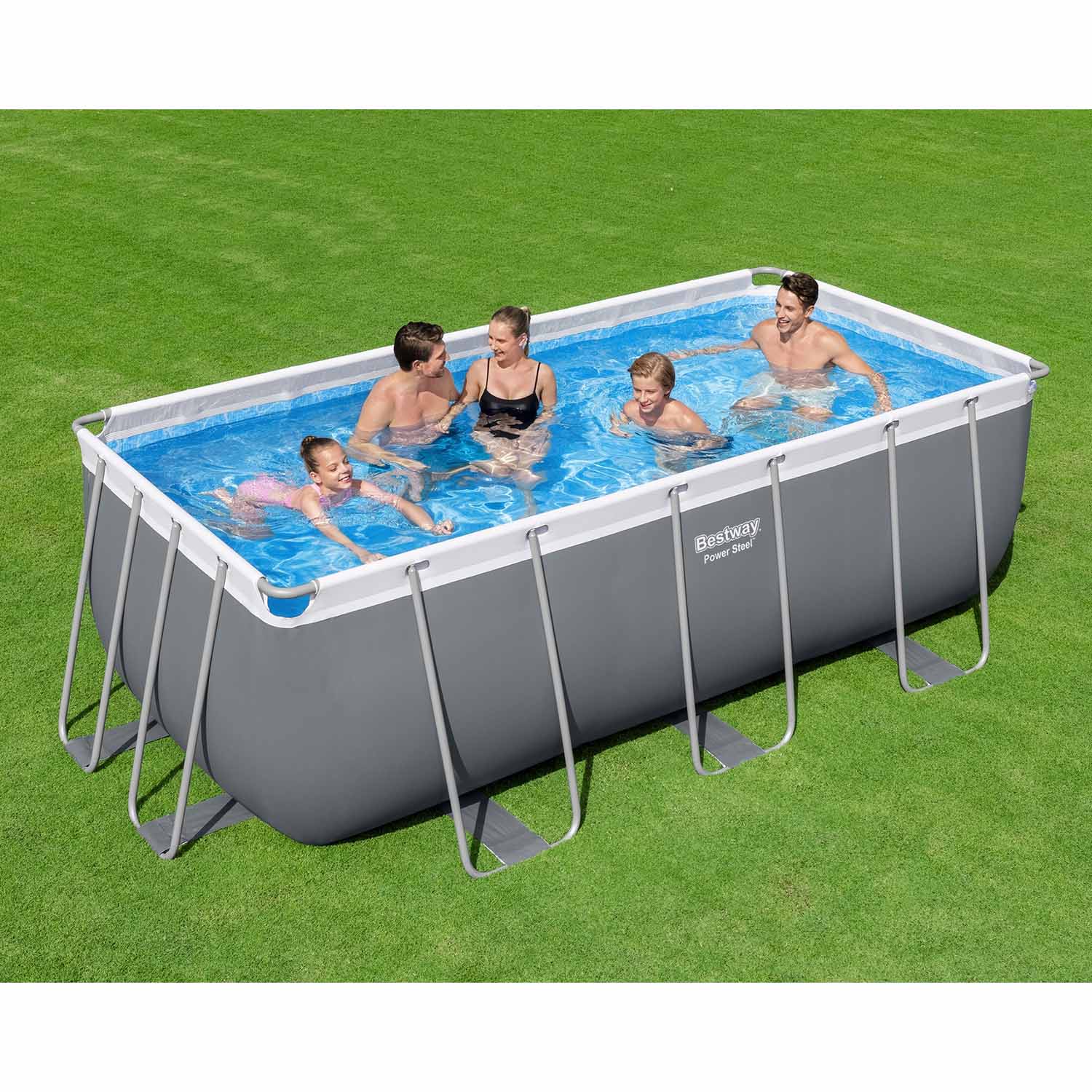 Raamiga aiabassein 412 x 201 x 122 cm 10 ühes BESTWAY 56457N - Image 6