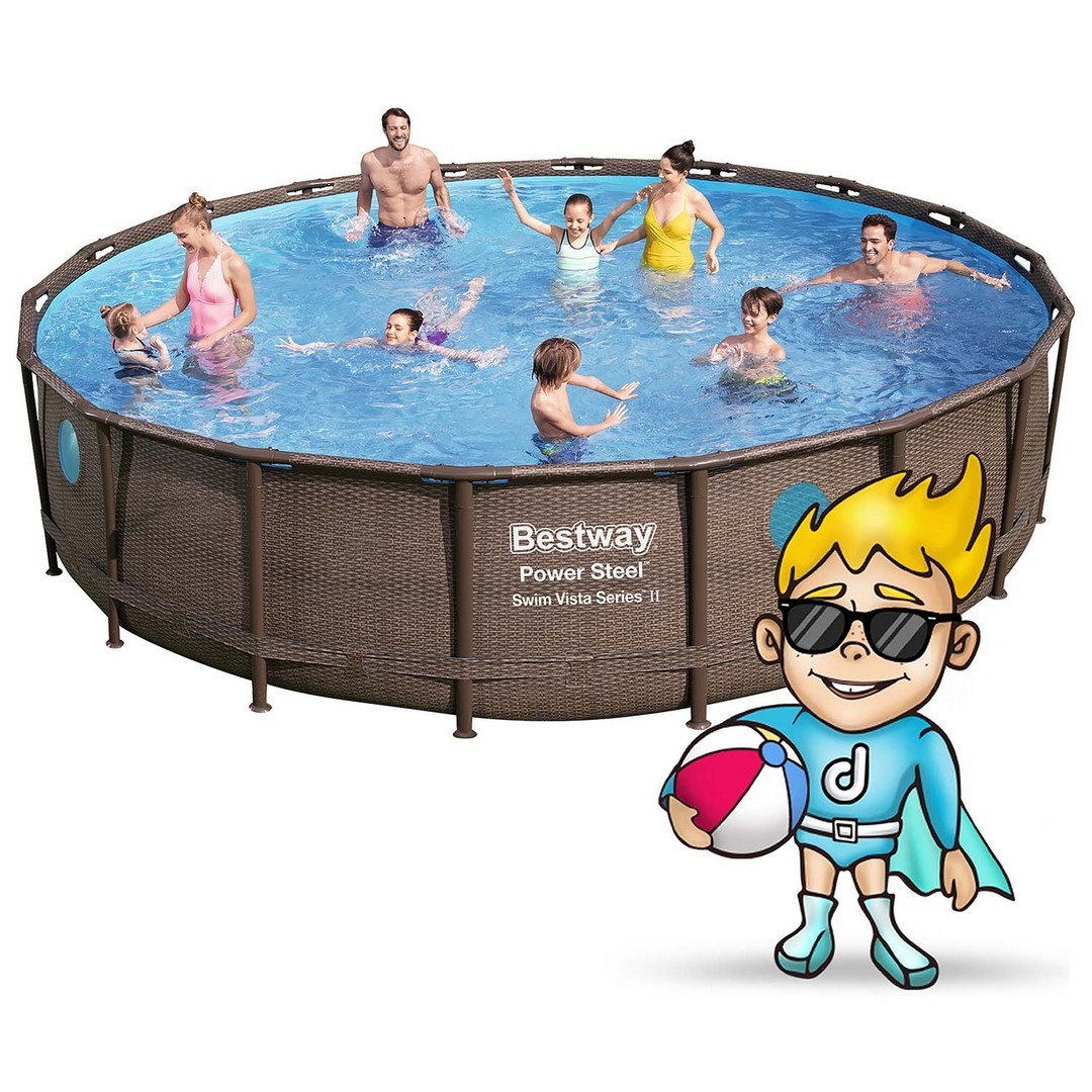 Raamiga aiabassein 549 x 122 cm 12-ühes Bestway 56977 - Image 4