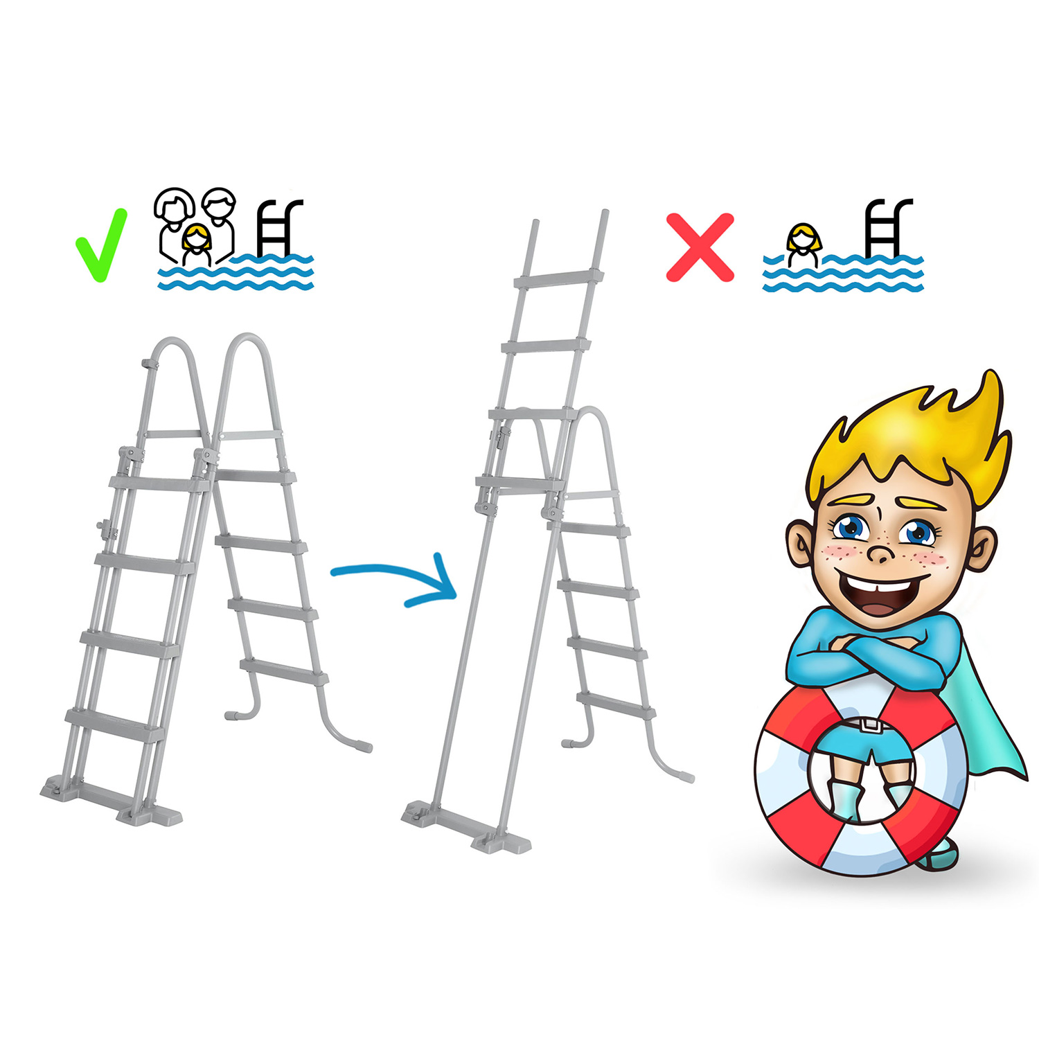 Raamiga aiabassein 549 x 274 x 122 cm 12 ühes Bestway 56466N - Image 8