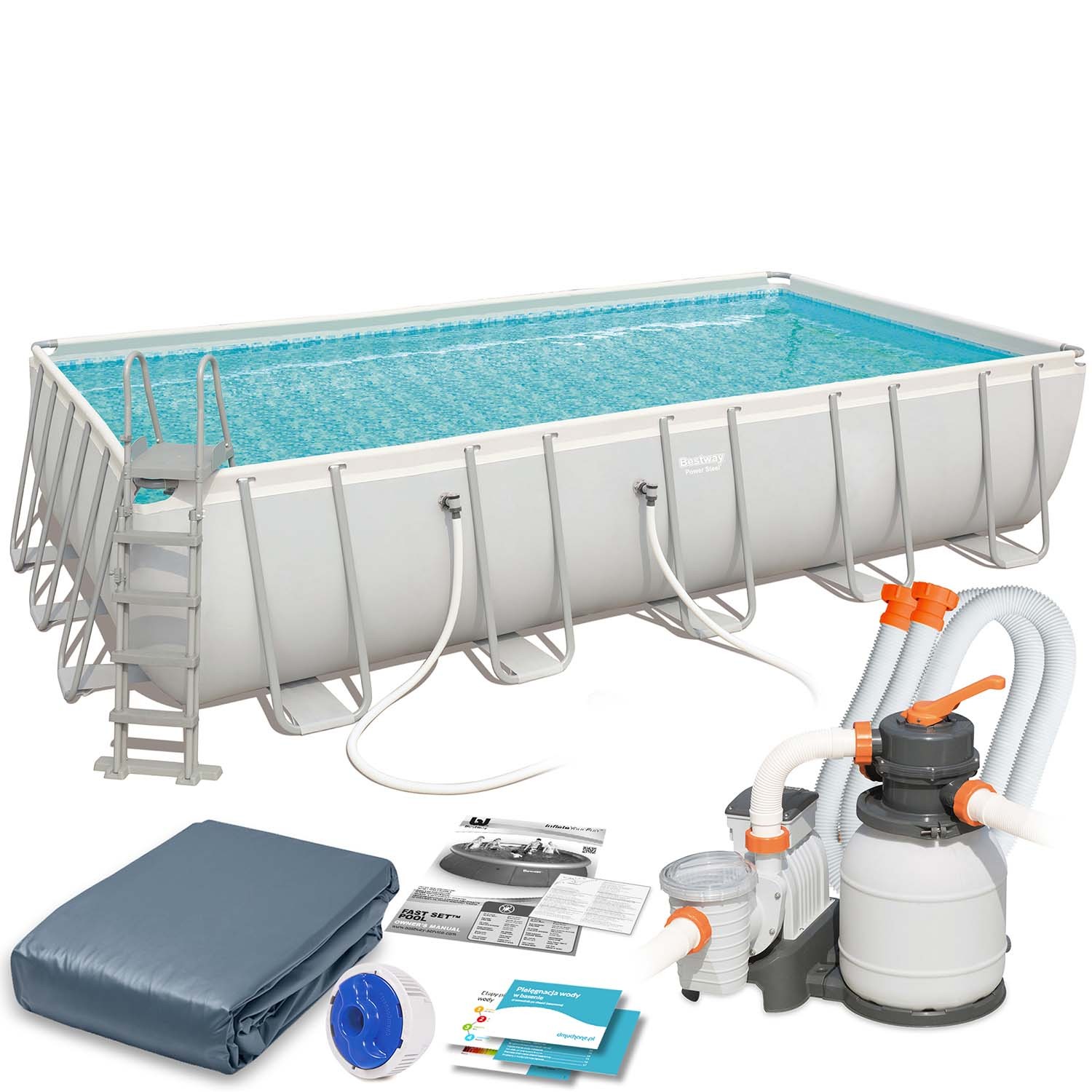 Raamiga aiabassein 671x366x132 BESTWAY 11in1