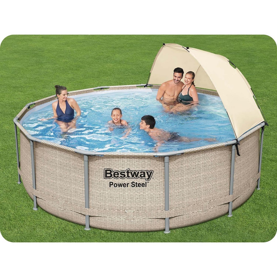 Raamiga aiabassein 396 x 107 cm 13-ühes Bestway 5614V - Image 5