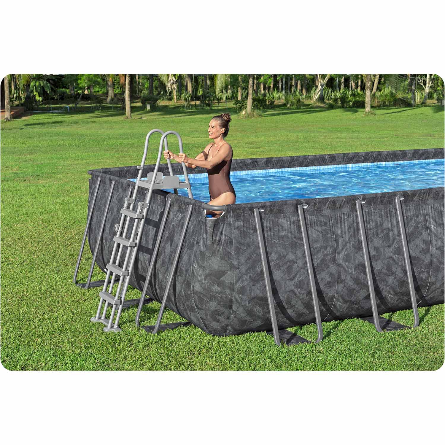 Raamiga aiabassein 732 x 366 x 132 cm 11 ühes Bestway 561KG - Image 6
