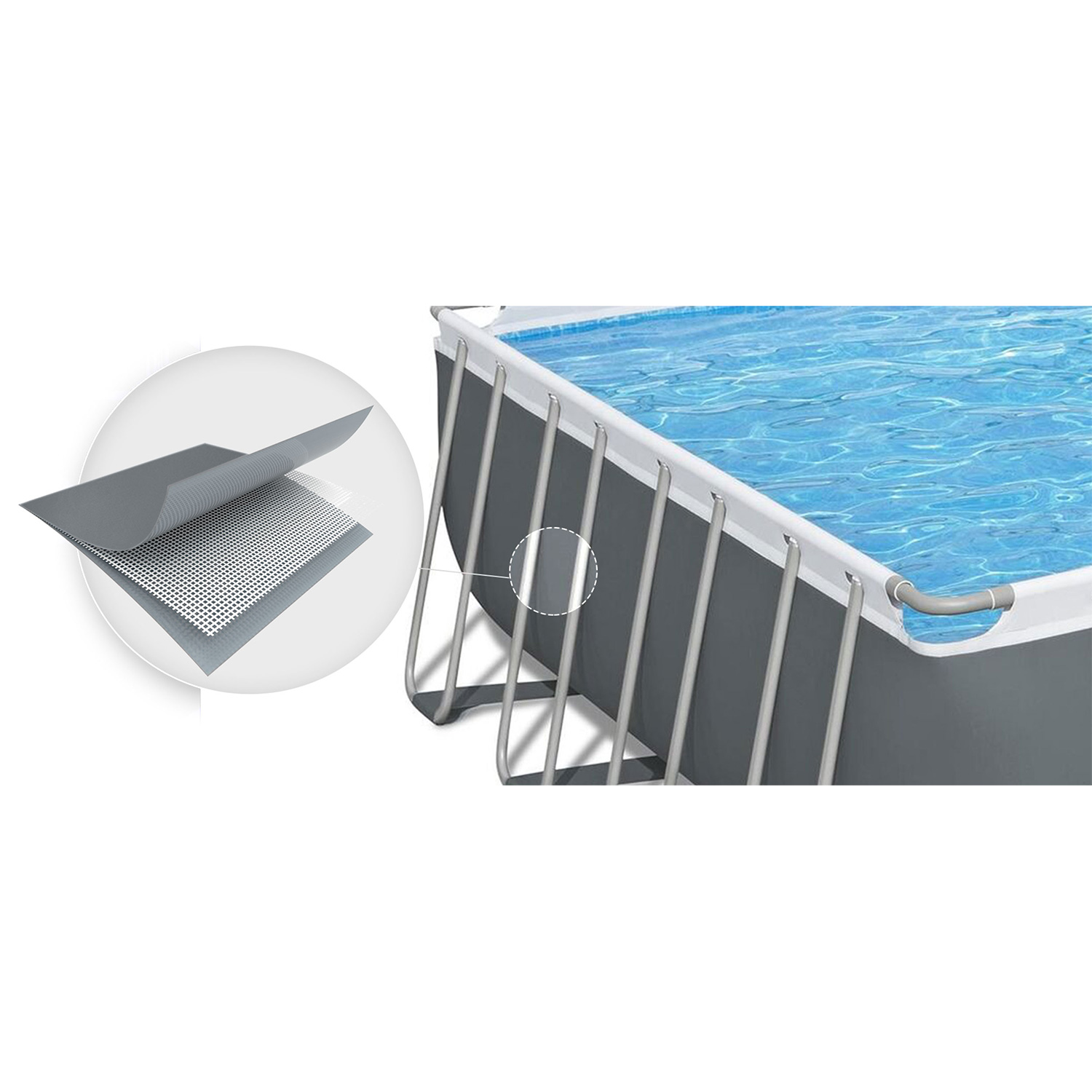 Raamiga aiabassein 956 x 488 x 132 cm 11 ühes Bestway 56623 - Image 4