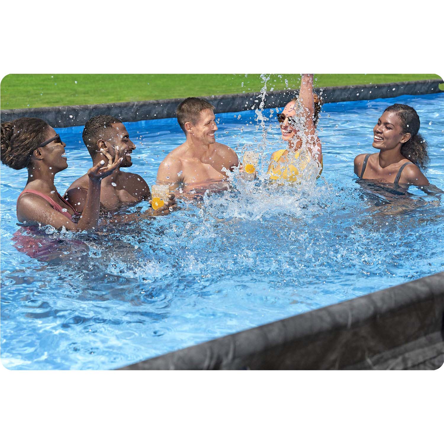 Raamiga aiabassein 956 x 488 x 132 cm 11 ühes Bestway 561KJ - Image 6