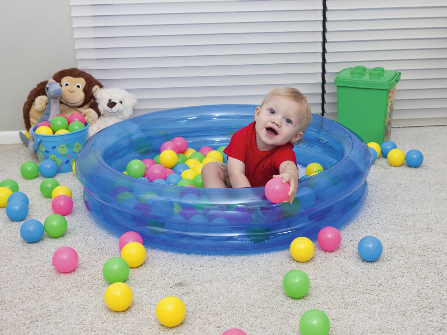 Lastebassein + 50 palli 91 x 20 cm Bestway 51085 - Image 6