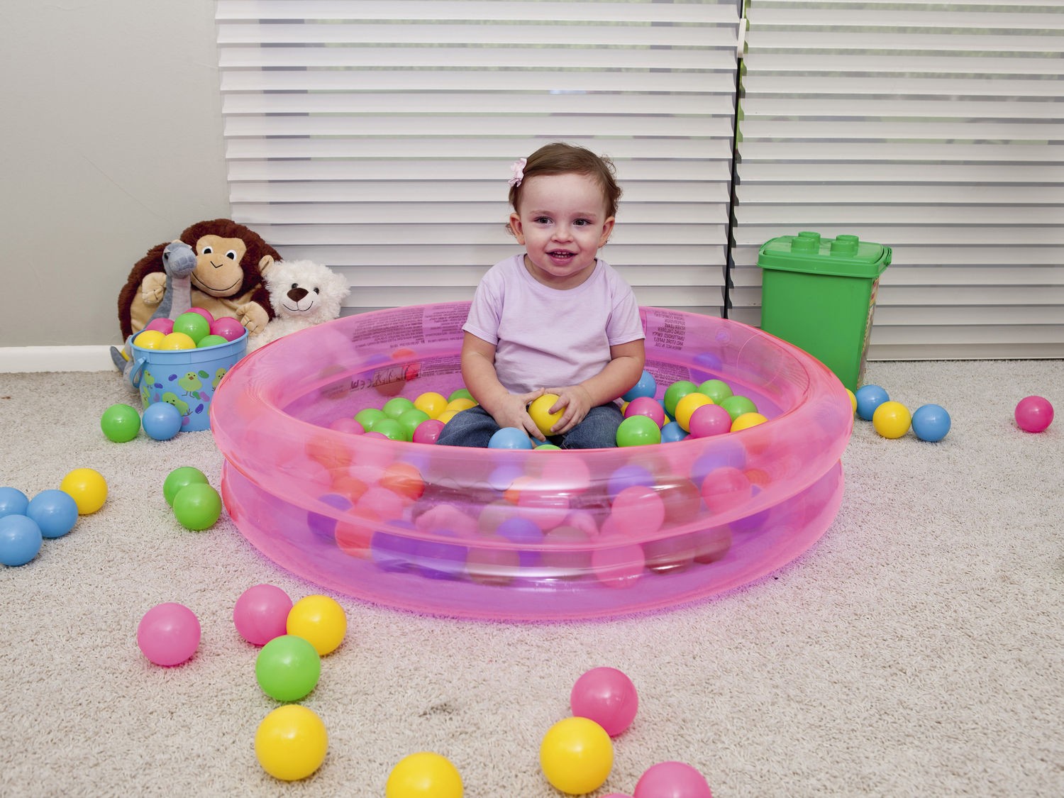 Lastebassein + 50 palli 91 x 20 cm Bestway 51085 - Image 7