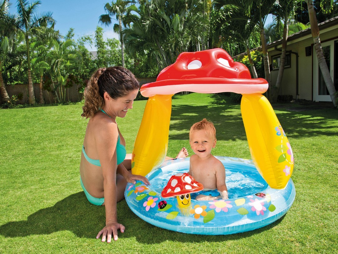 Lastebassein Toadstool 102 x 89 cm INTEX 57114 - Image 3