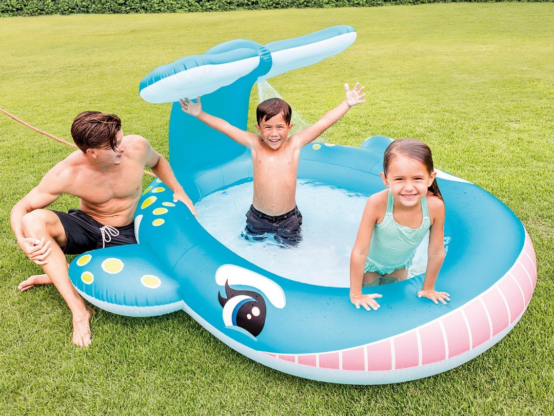 Lastebassein Vaal purskkaevuga 201 x 196 x 91 cm INTEX 57440 - Image 2