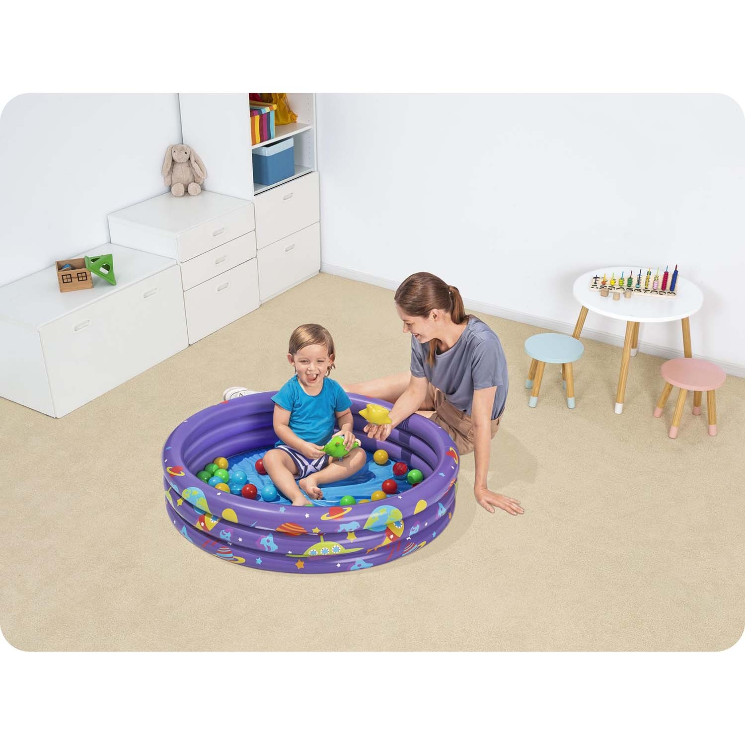 Täispuhutav bassein 102 x 25 cm Bestway 52466 - Image 11