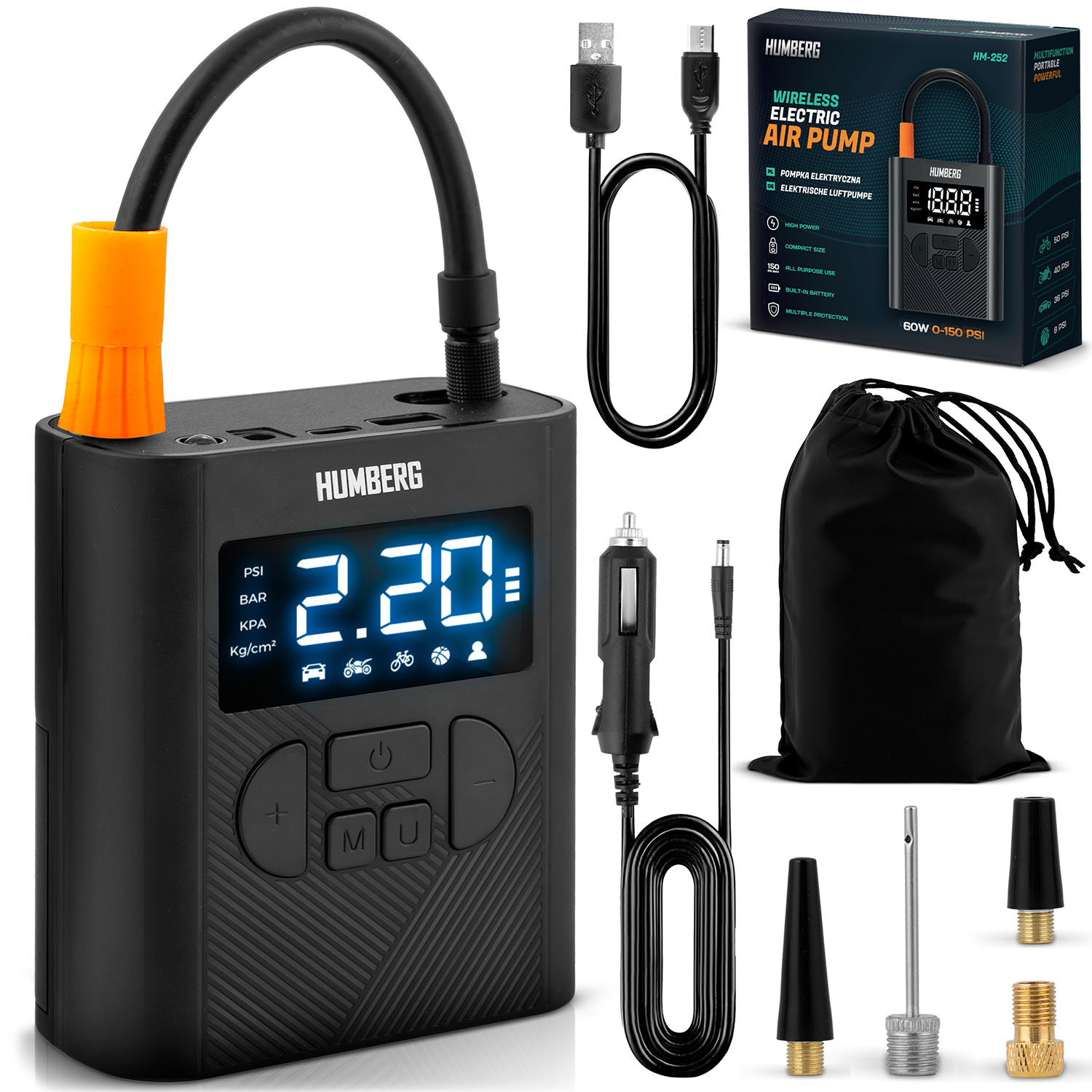 HM-252 Humberg juhtmeta elektripump