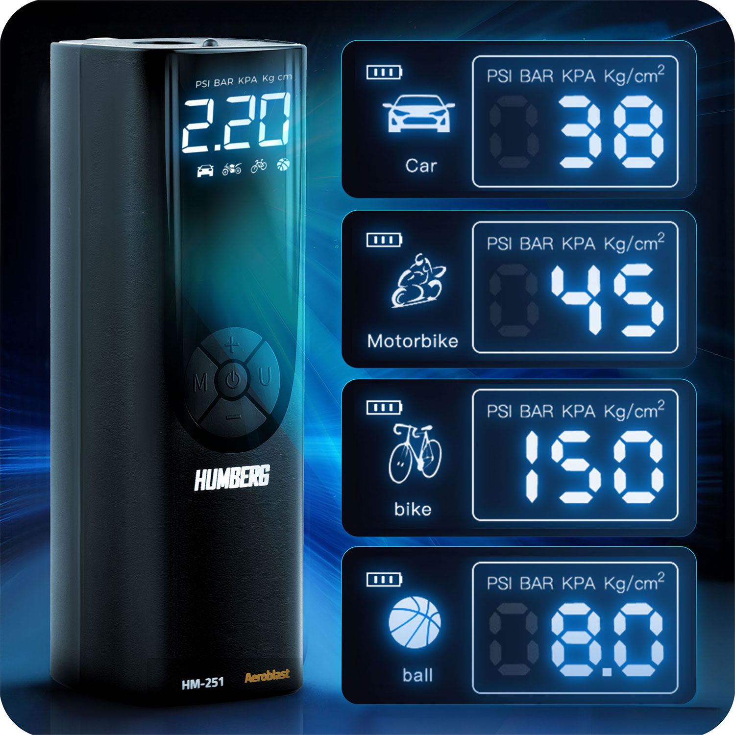 HM-251 Humbergi elektriauto pump - Image 10