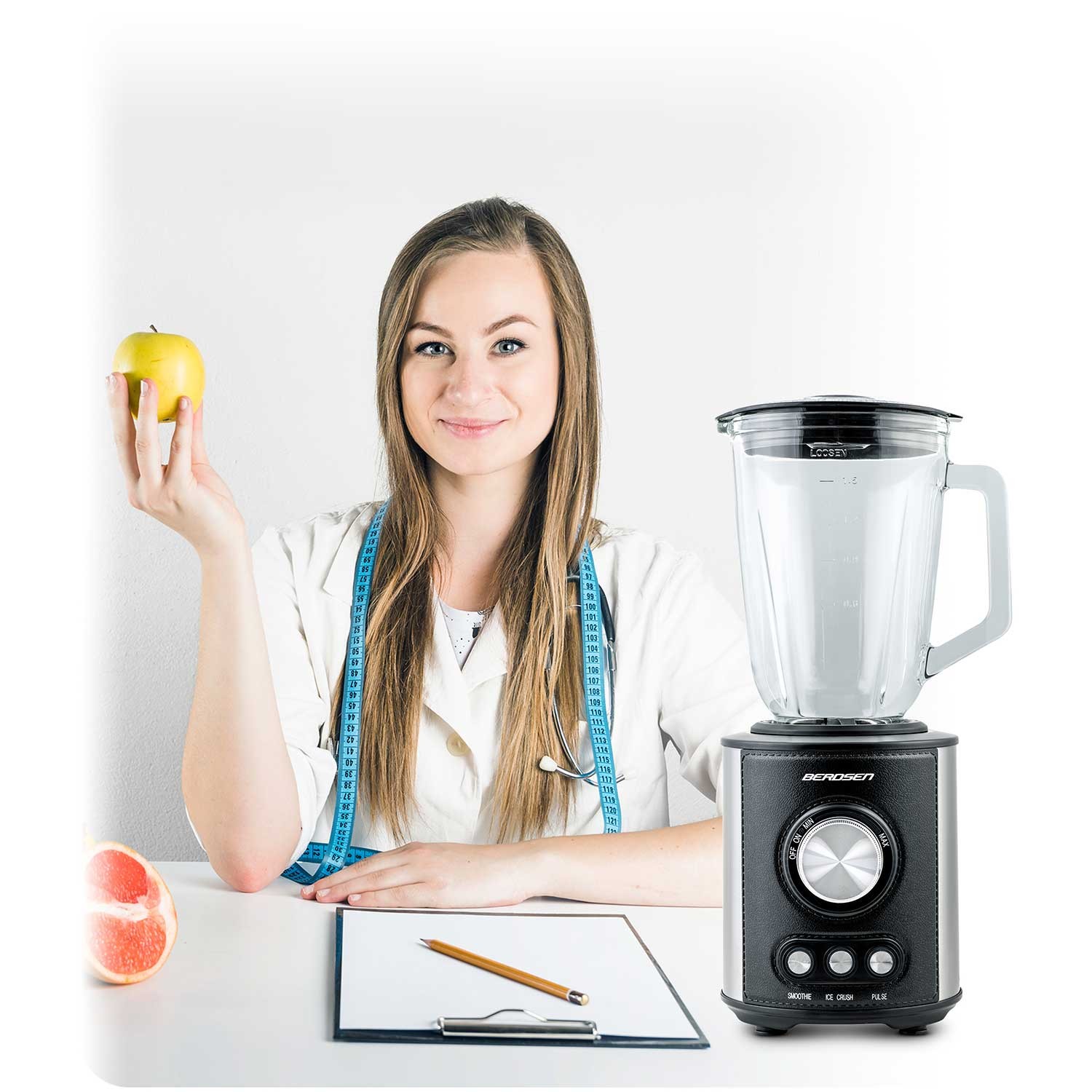 800W BD-751 Berdseni kannmikser must - Image 8