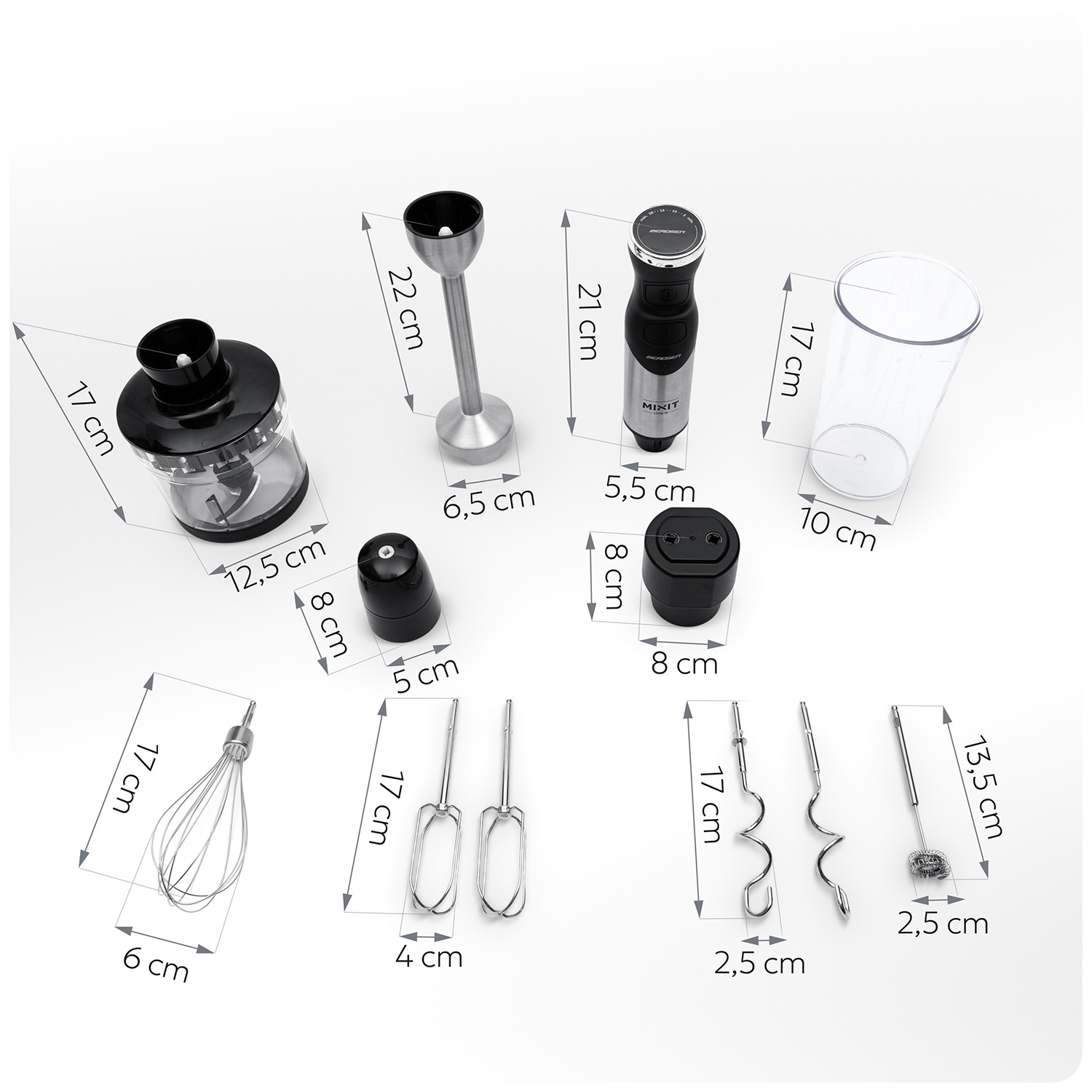 Saumikser 1500W BD-753 Berdsen - Image 4