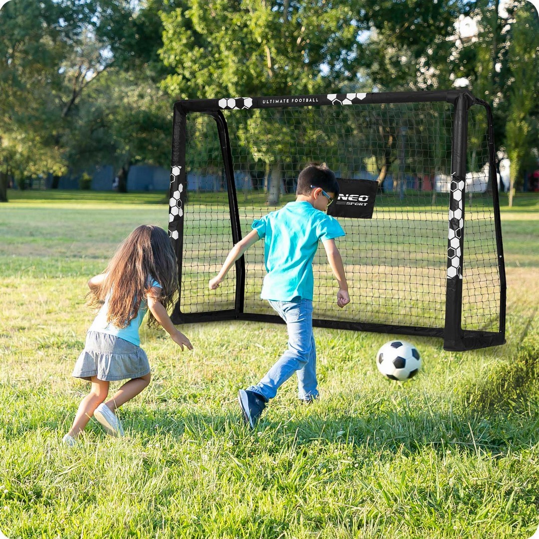 Jalgpallivärav 180 x 120 x 60 cm NS-462 Kuusnurkne - Image 9