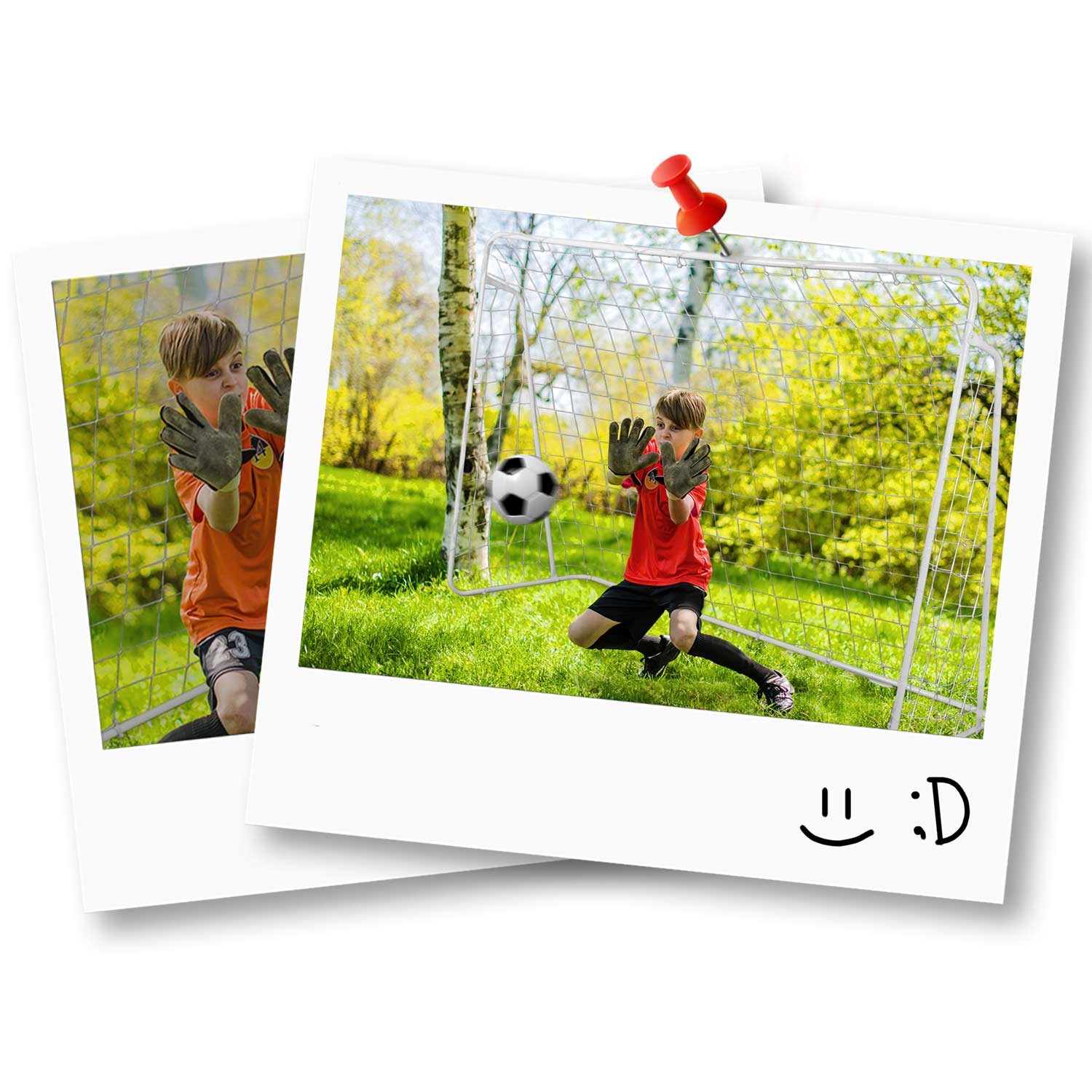 Jalgpallivärav 300 x 200 x 120 cm - Image 5