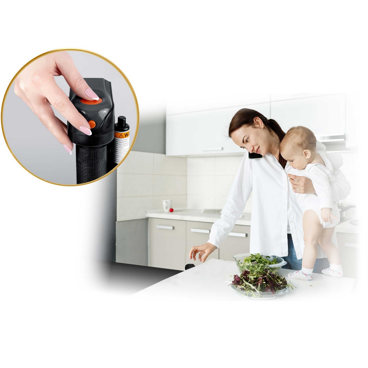 Nukido rullvärav, must - Image 6