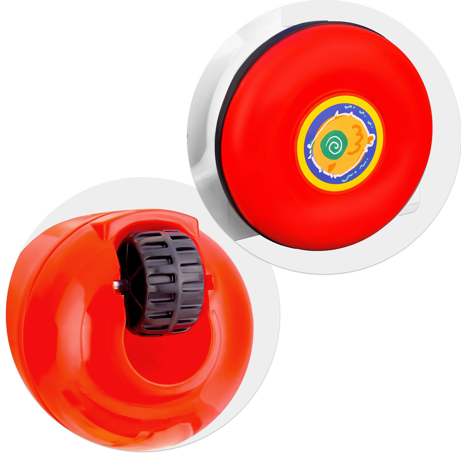 Hariv muusikaga käimistool 2-ühes RK-744 Ricokids valge - Image 7