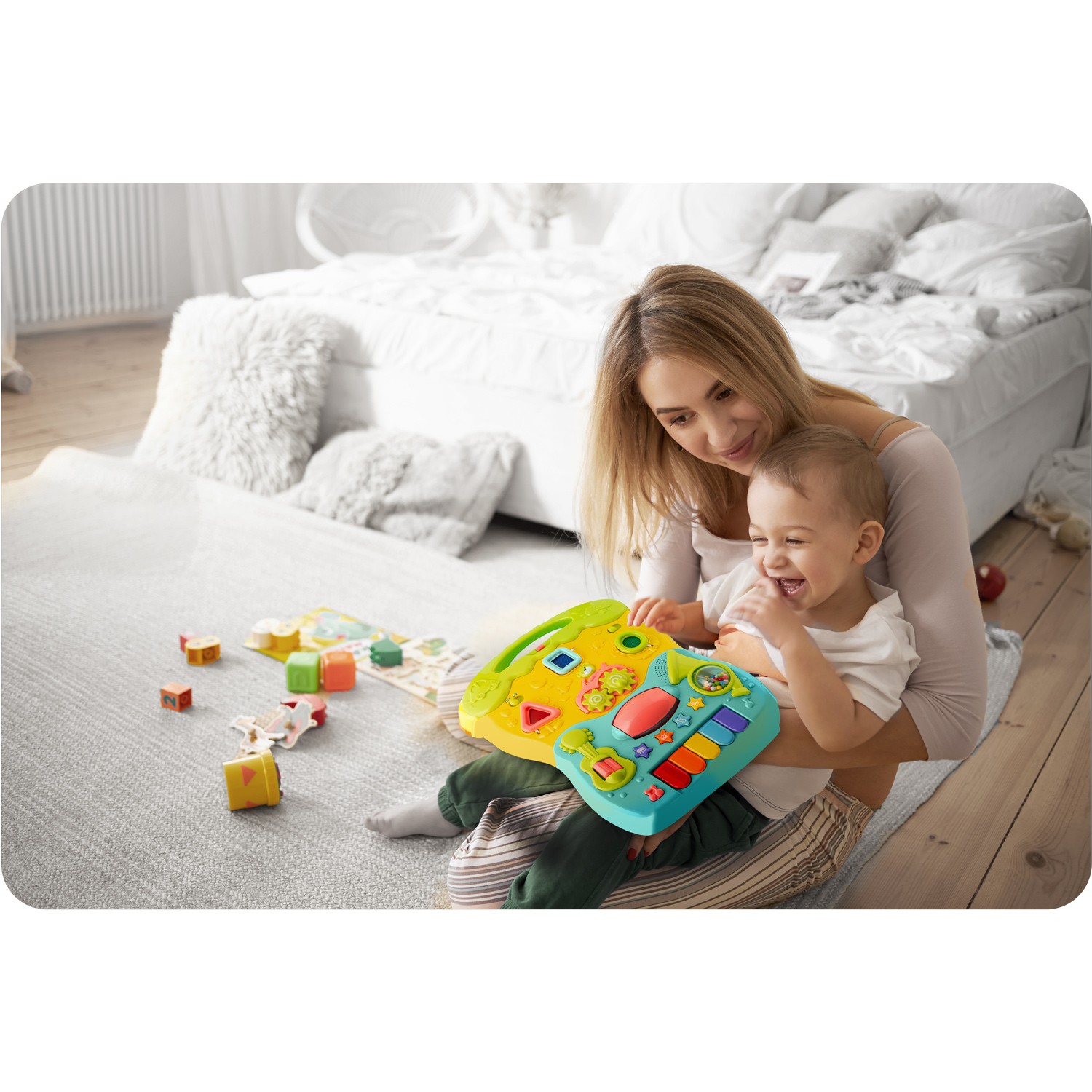 Hariv muusikaga käimisratt 2-ühes RK-744 Ricokids türkiissinine - Image 6