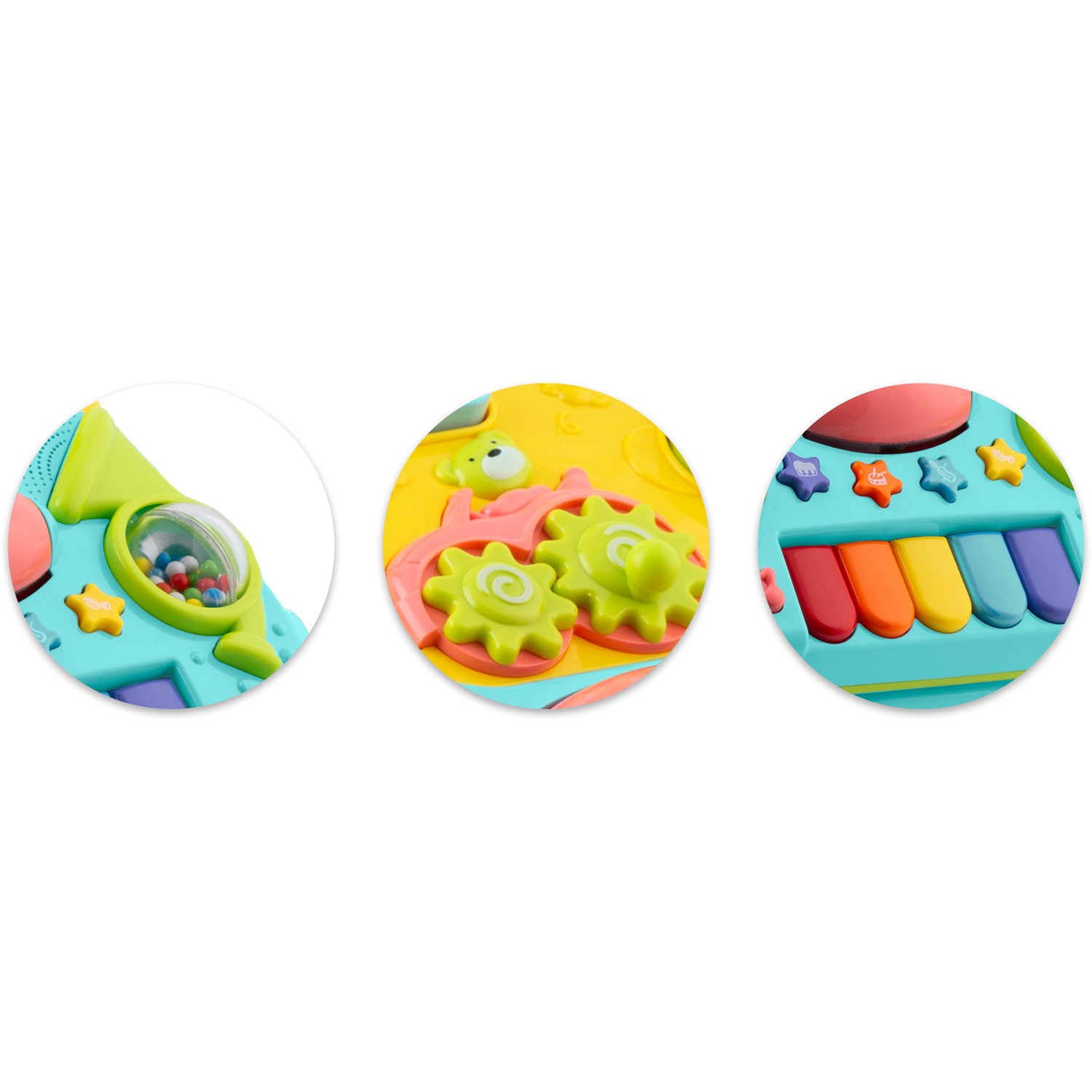 Hariv muusikaga käimisratt 2-ühes RK-744 Ricokids türkiissinine - Image 10