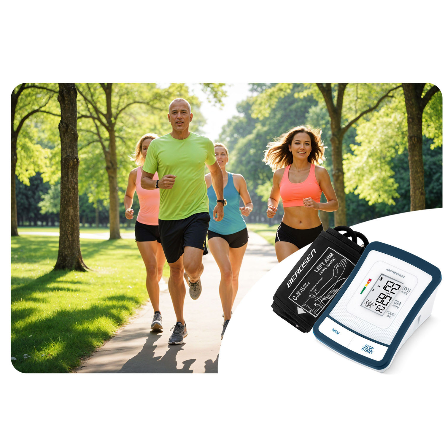 Berdsen BD-120 õlavarre vererõhuaparaat - Image 8