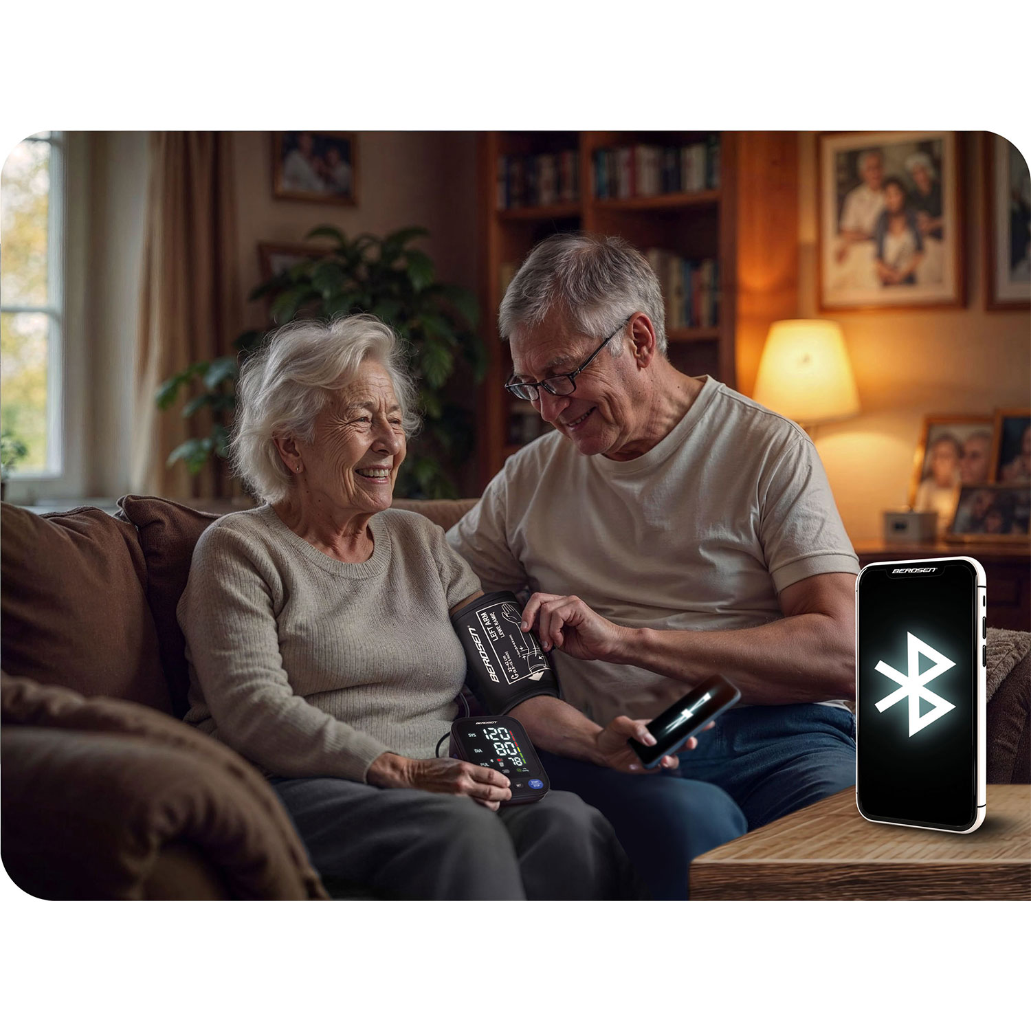 Berdsen BD-123 õlavarre vererõhuaparaat Poola tekstide ja Bluetoothiga - Image 10