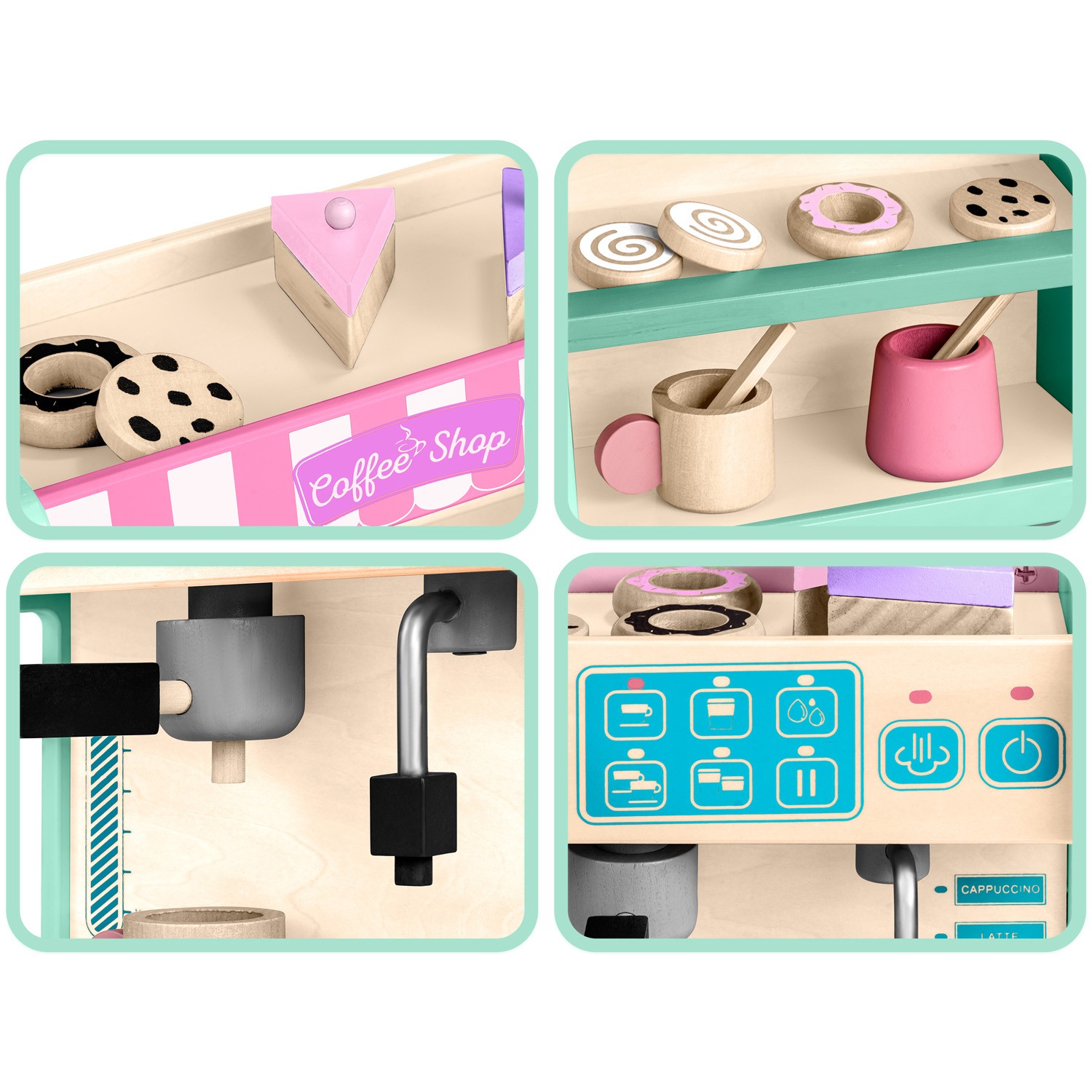 Ricokids 785100 piparmündivärvi kohvimasin - Image 10