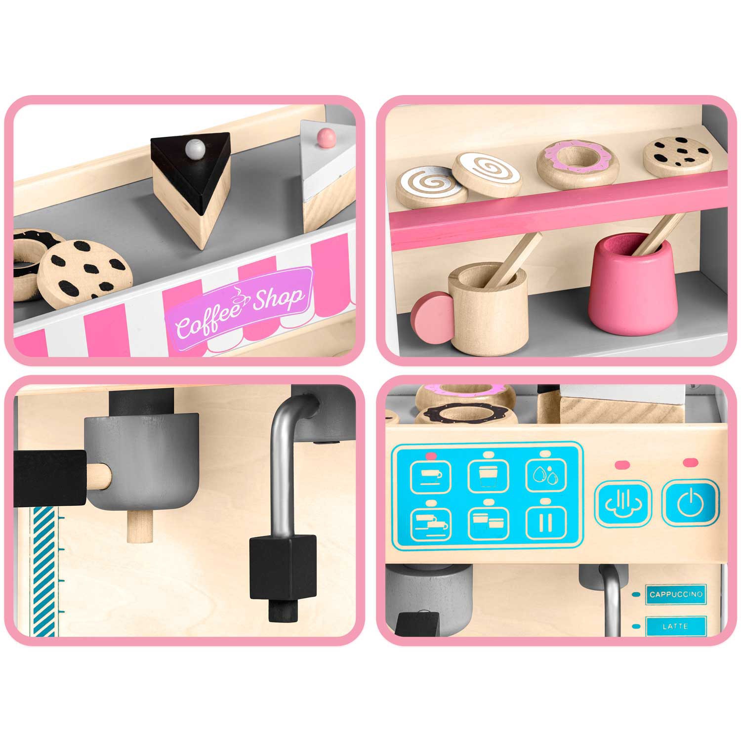 Ricokids 785101 valge kohvimasin maiustustega - Image 10