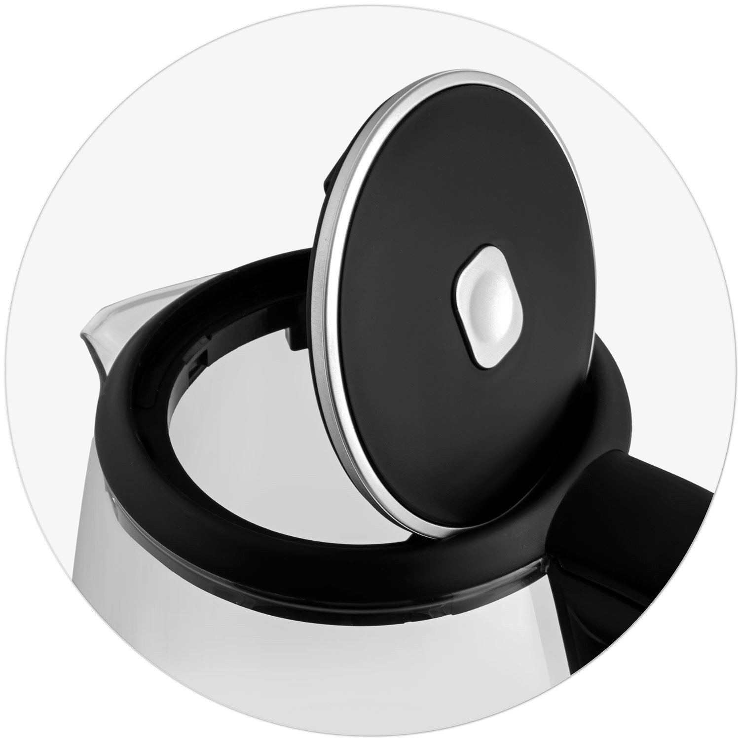 Berdsen BD-702 2L klaasist elektriline veekeetja must - Image 6