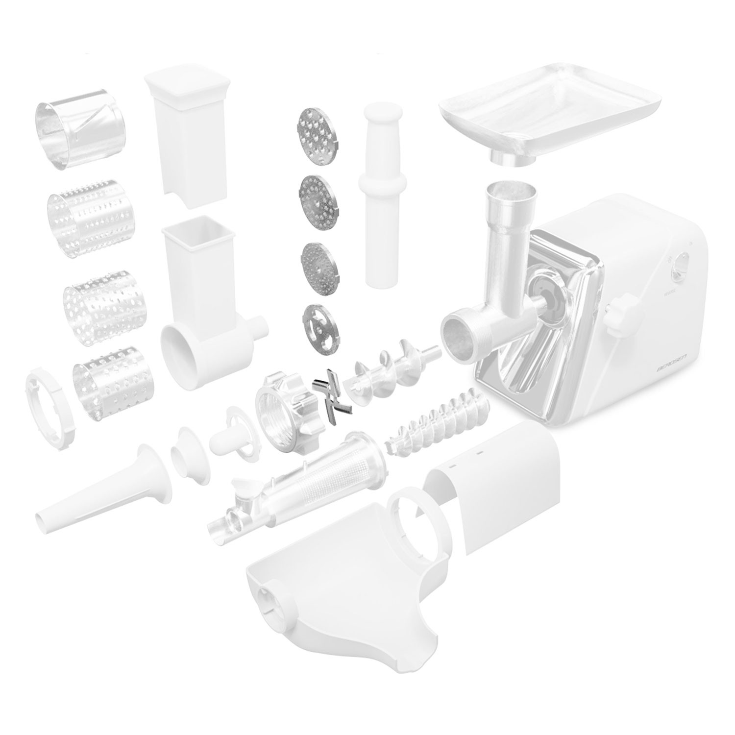 Lihaveski osad - sõelakomplekt ja Berdseni nuga