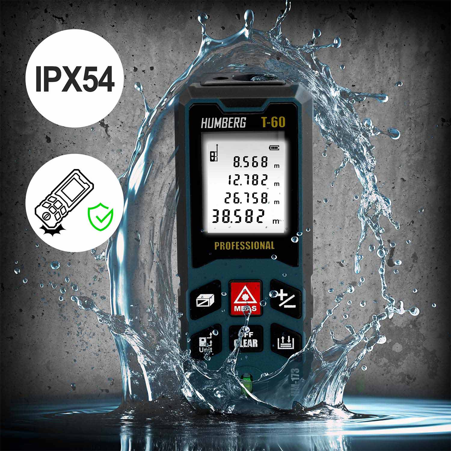 Humberg HM-173 60 m laserkaugusmõõtja - Image 10