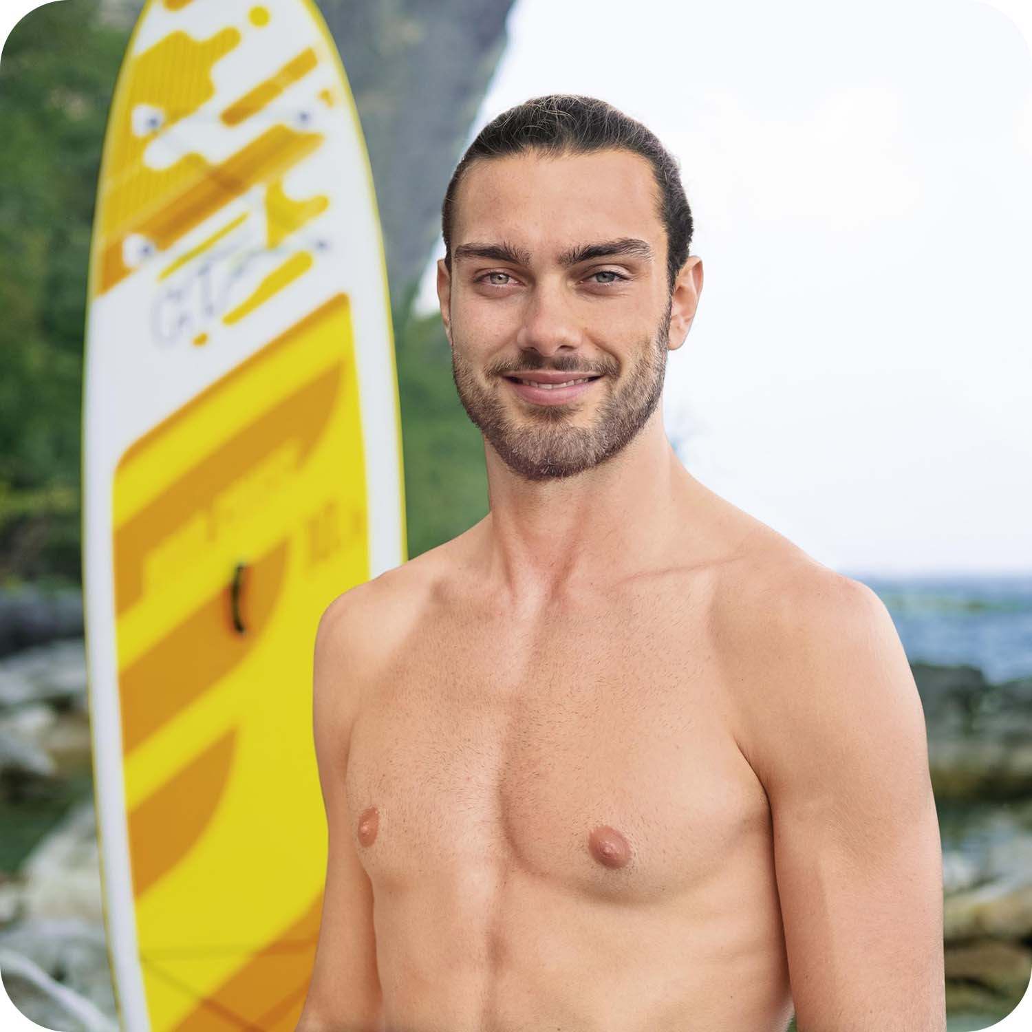 Deska Sup Aqua Cruise komplekt 320 x 76 x 12 cm Bestway 65348 - Image 9