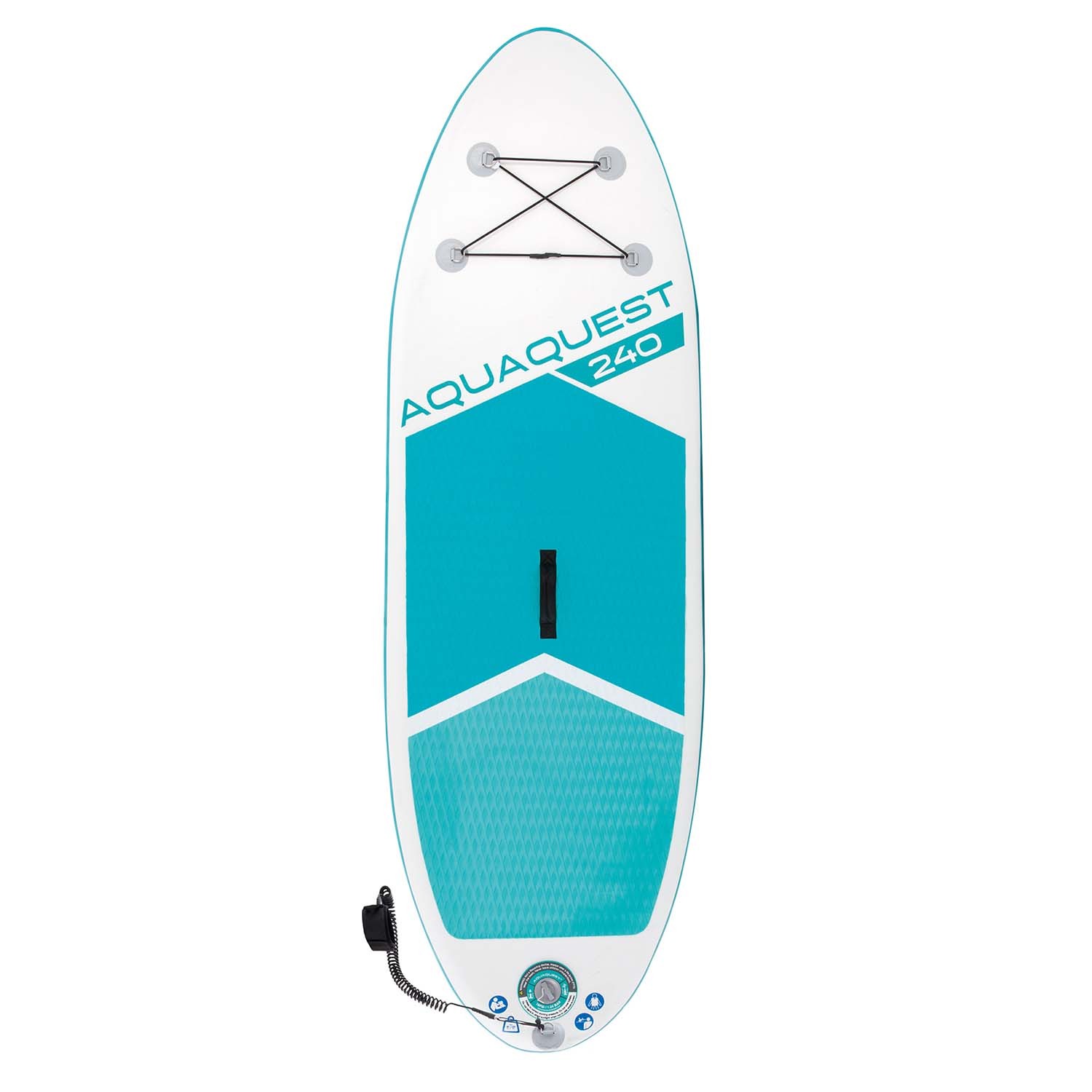 Deska Sup Aqua Quest 240 noortele 244 x 76 x 13 cm Intex 68241 - Image 2