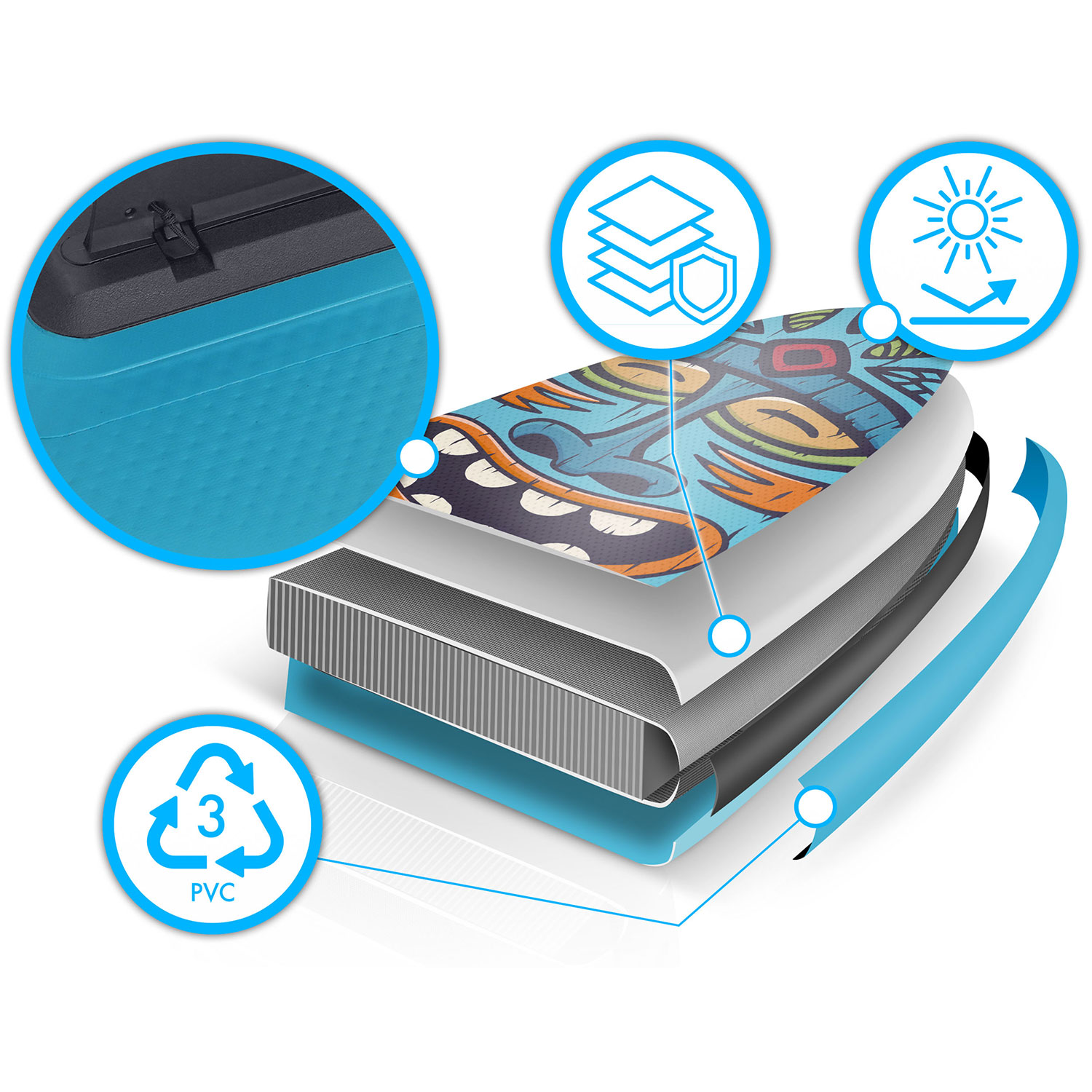 Aquasurf SUP laud 275 x 76 x 12 cm Soke 850000 - Image 9