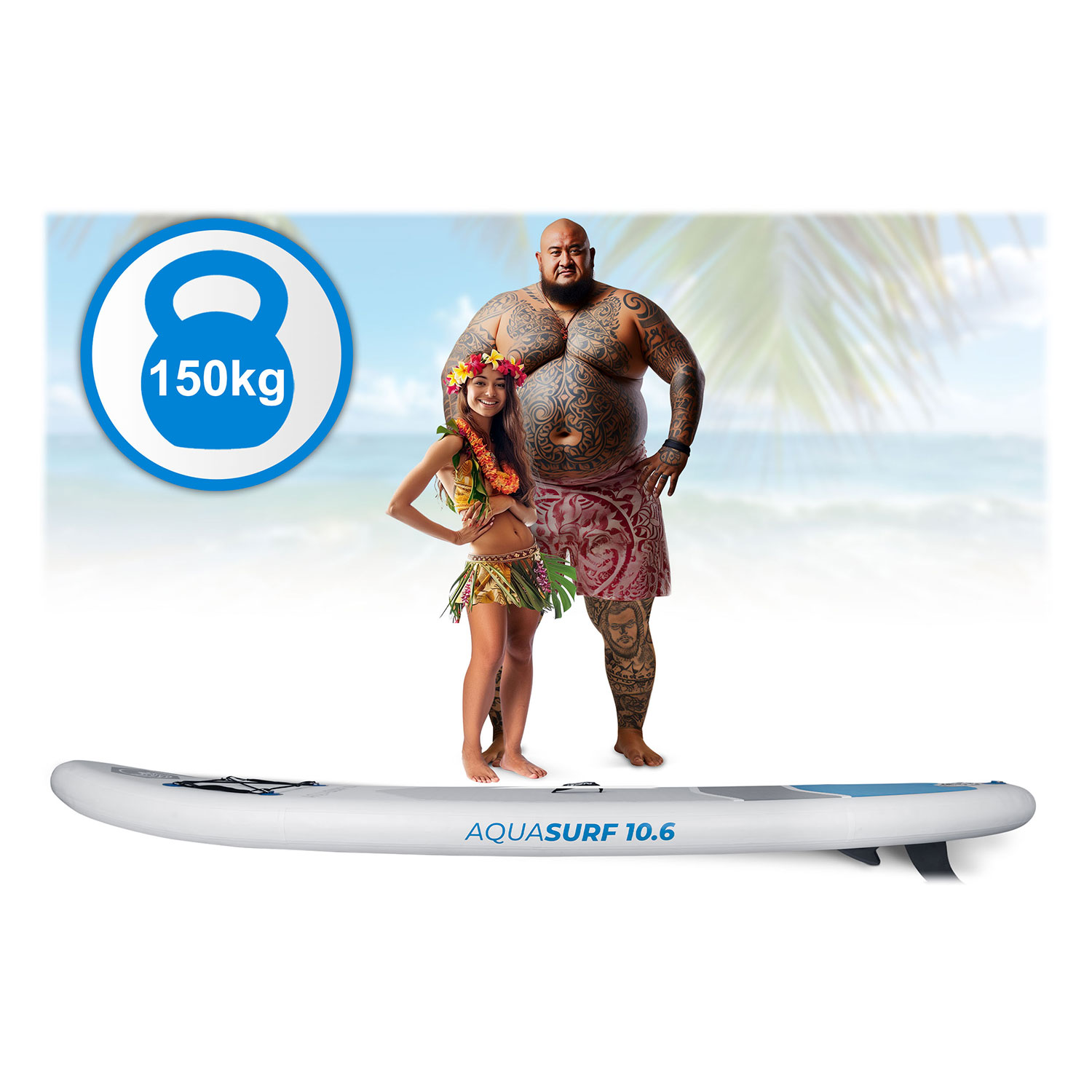 Neo-Sport SUP Aquasurf 320 x 84 x 15 cm 170200 - Image 12