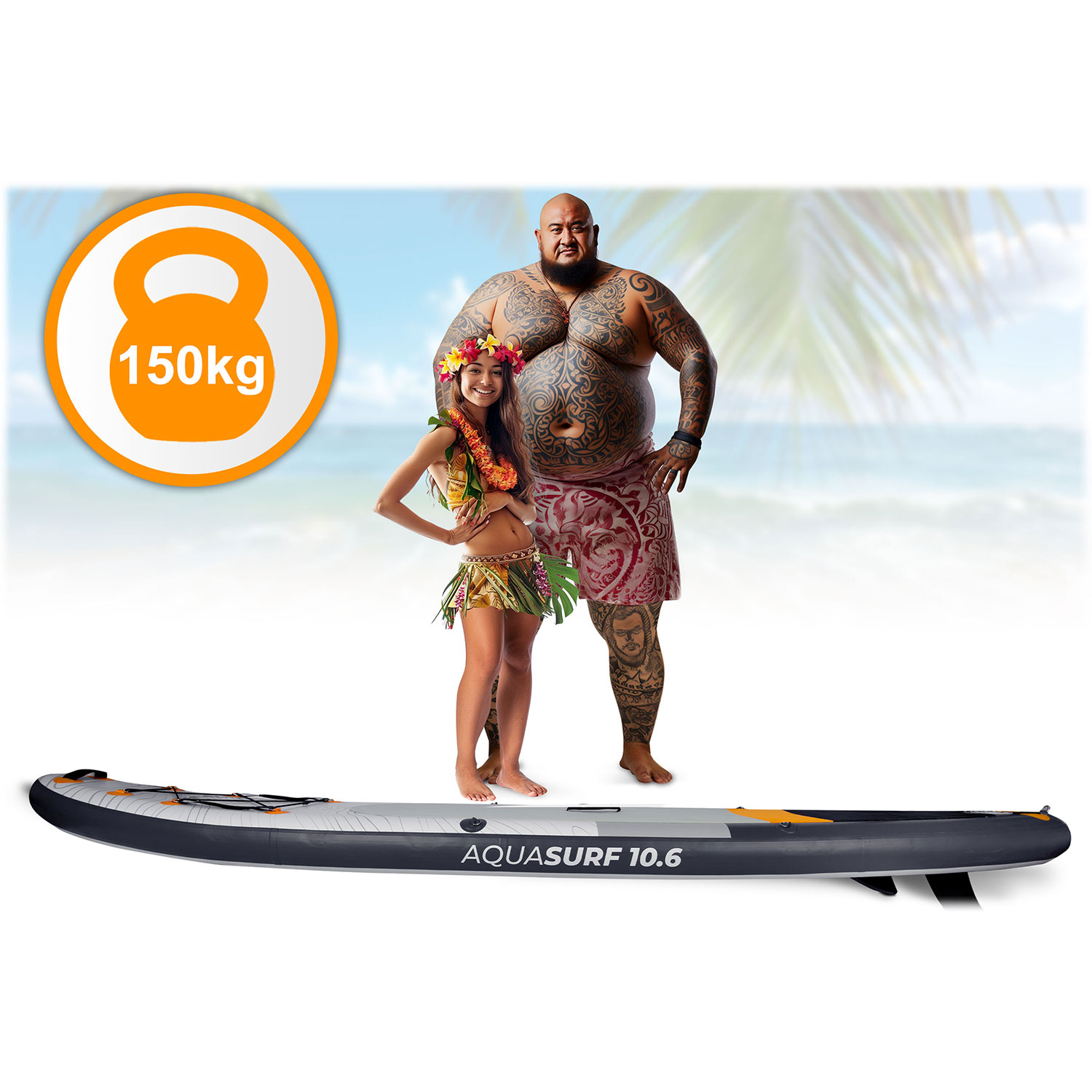 Neo-Sport SUP Aquasurf 320 x 84 x 15 cm 170201 - Image 12