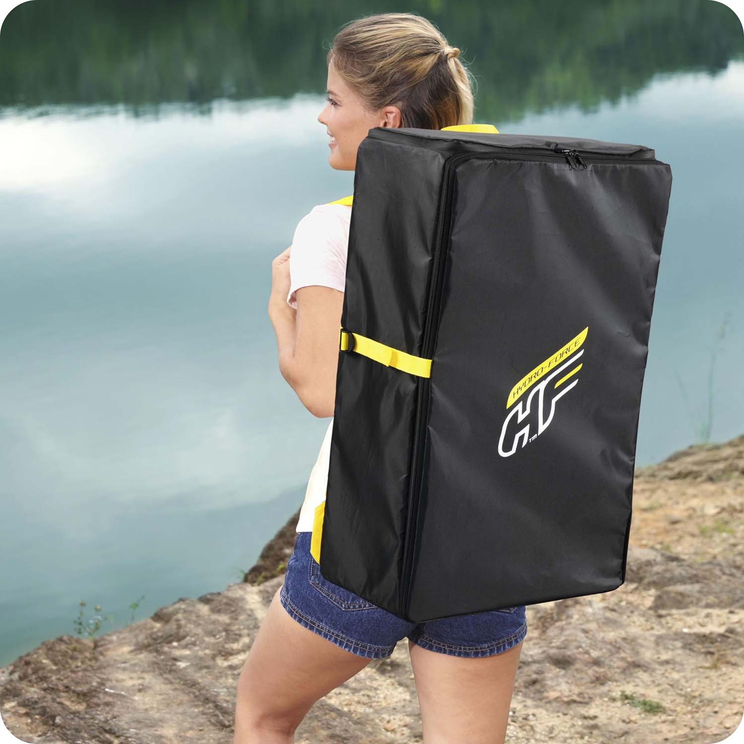 Lauasoojendusmatt HYDRO-FORCE 320 x 79 x 12 cm Bestway 65347 - Image 13